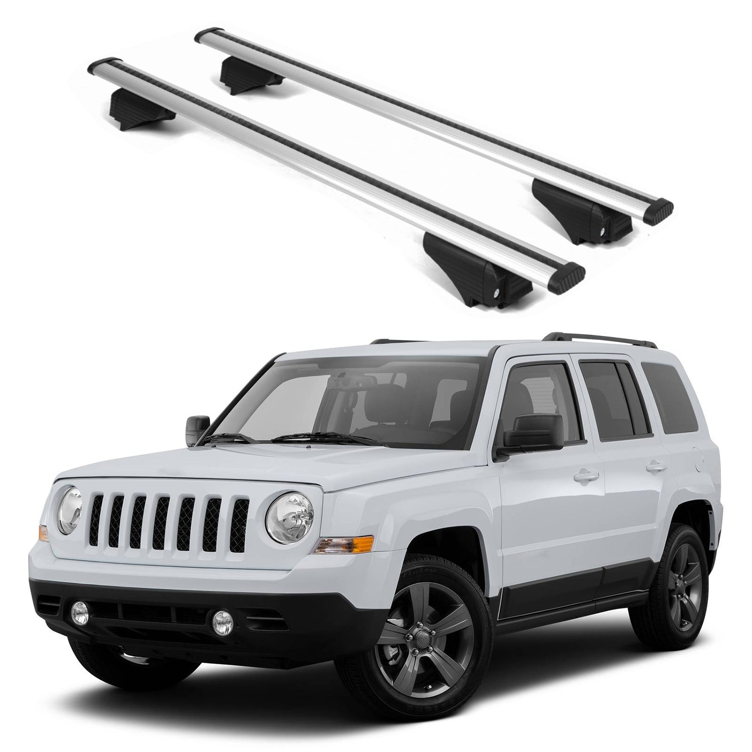 ERKUL Roof Rack Crossbars For JEEP PATRIOT 2007-2017