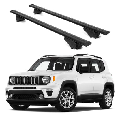 ERKUL Roof Rack Crossbars For JEEP RENEGADE 2015-2023