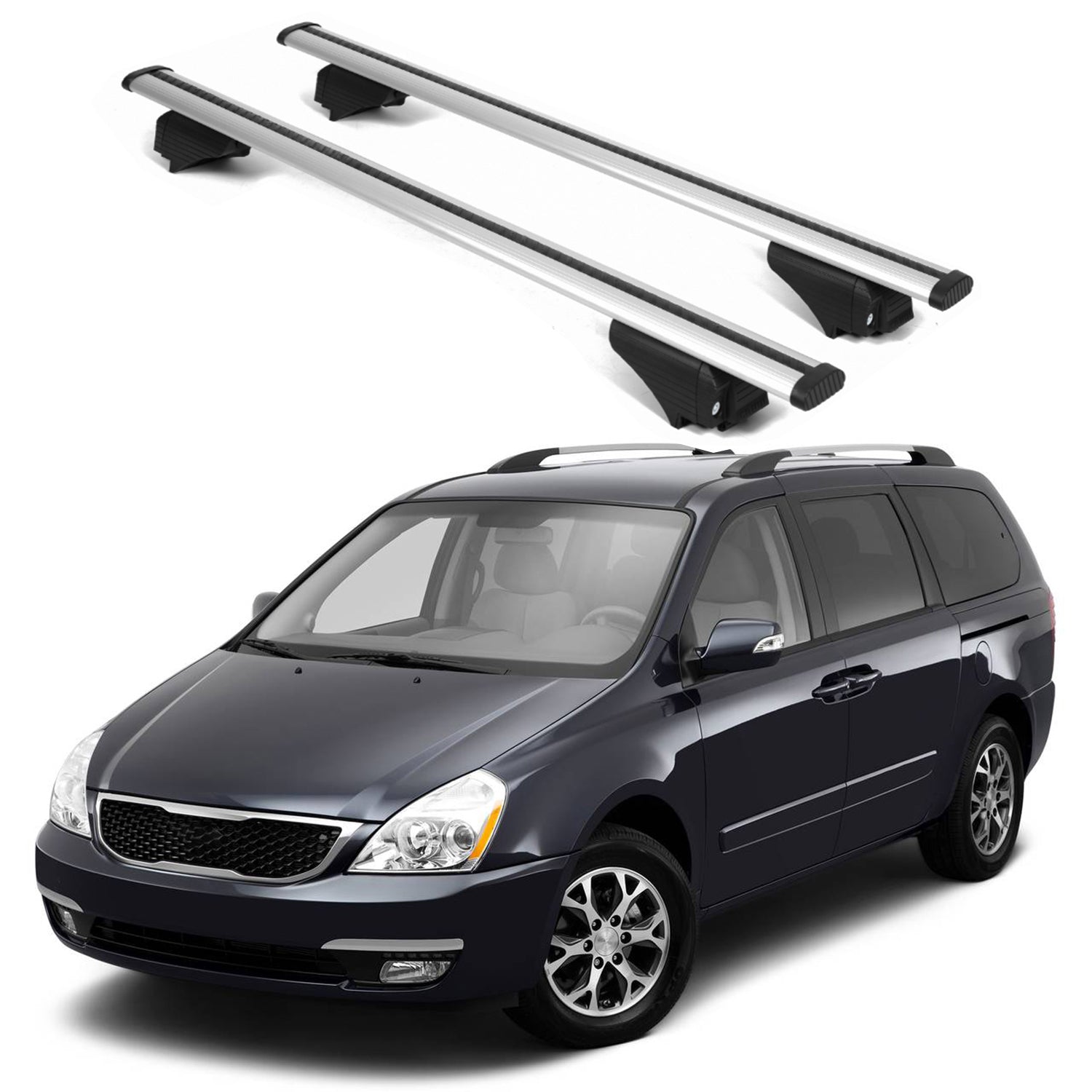 ERKUL Roof Rack Crossbars For KIA SEDONA 2011-2014