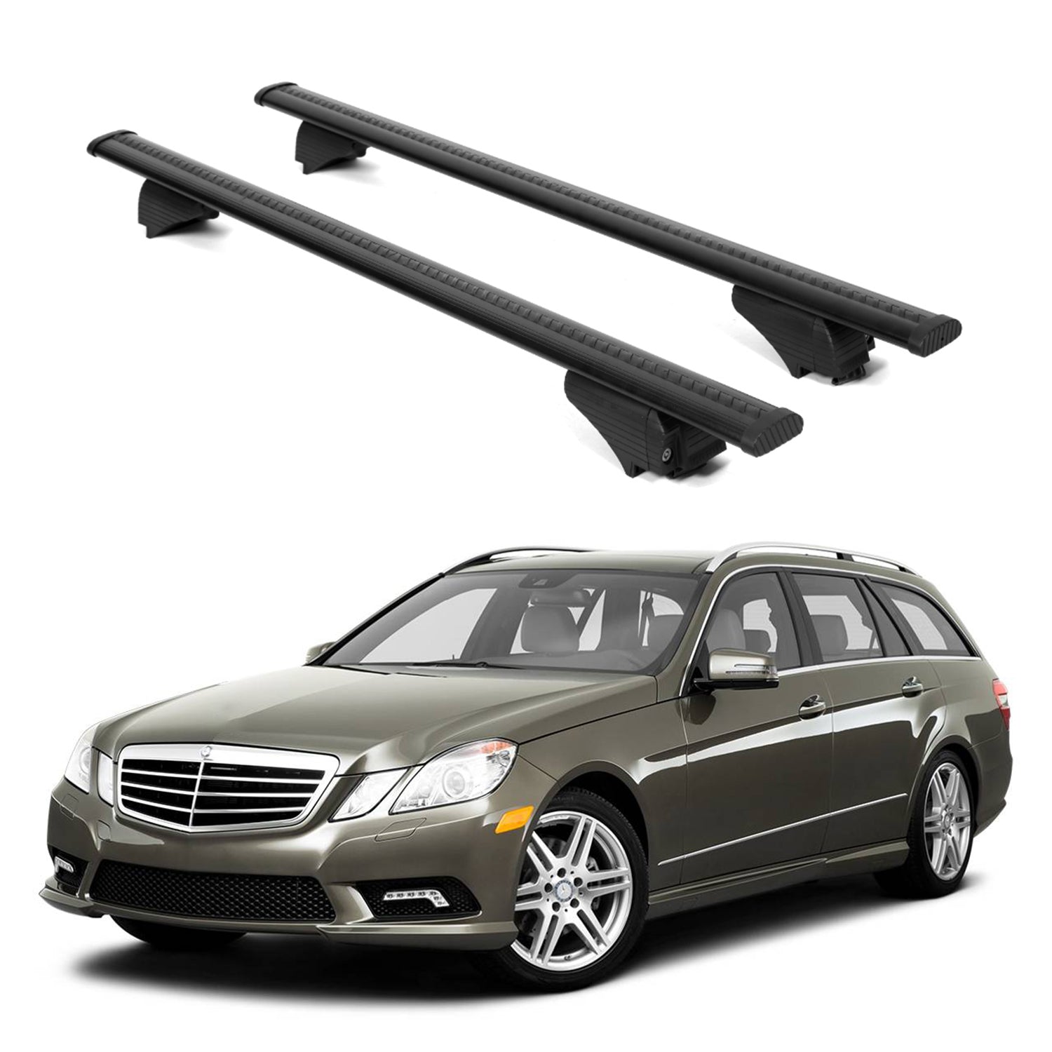 ERKUL Roof Rack Crossbars For MERCEDES-BENZ E-CLASS 2011-2016