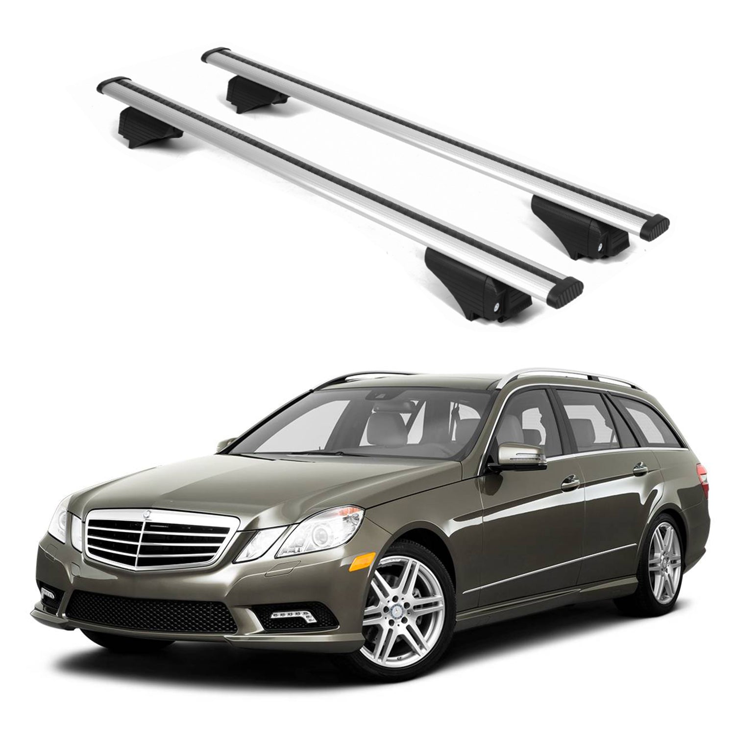 ERKUL Roof Rack Crossbars For MERCEDES-BENZ E-CLASS 2011-2016