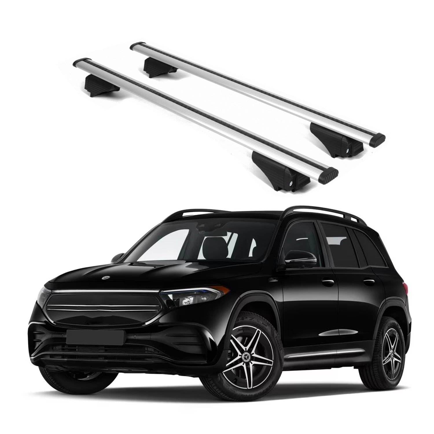 ERKUL Roof Rack Crossbars For MERCEDES-BENZ EQB 250/EQB 300/EQB 350 2022-2025