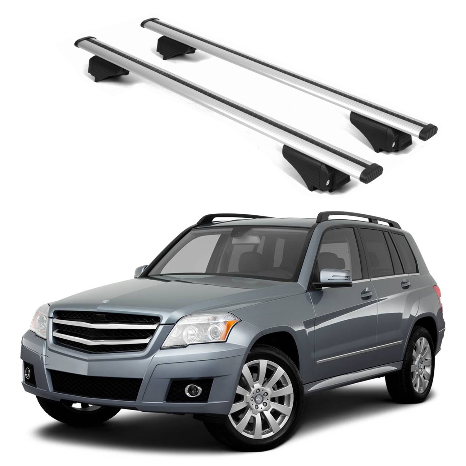 ERKUL Roof Rack Crossbars For MERCEDES-BENZ GLK350 2009-2015