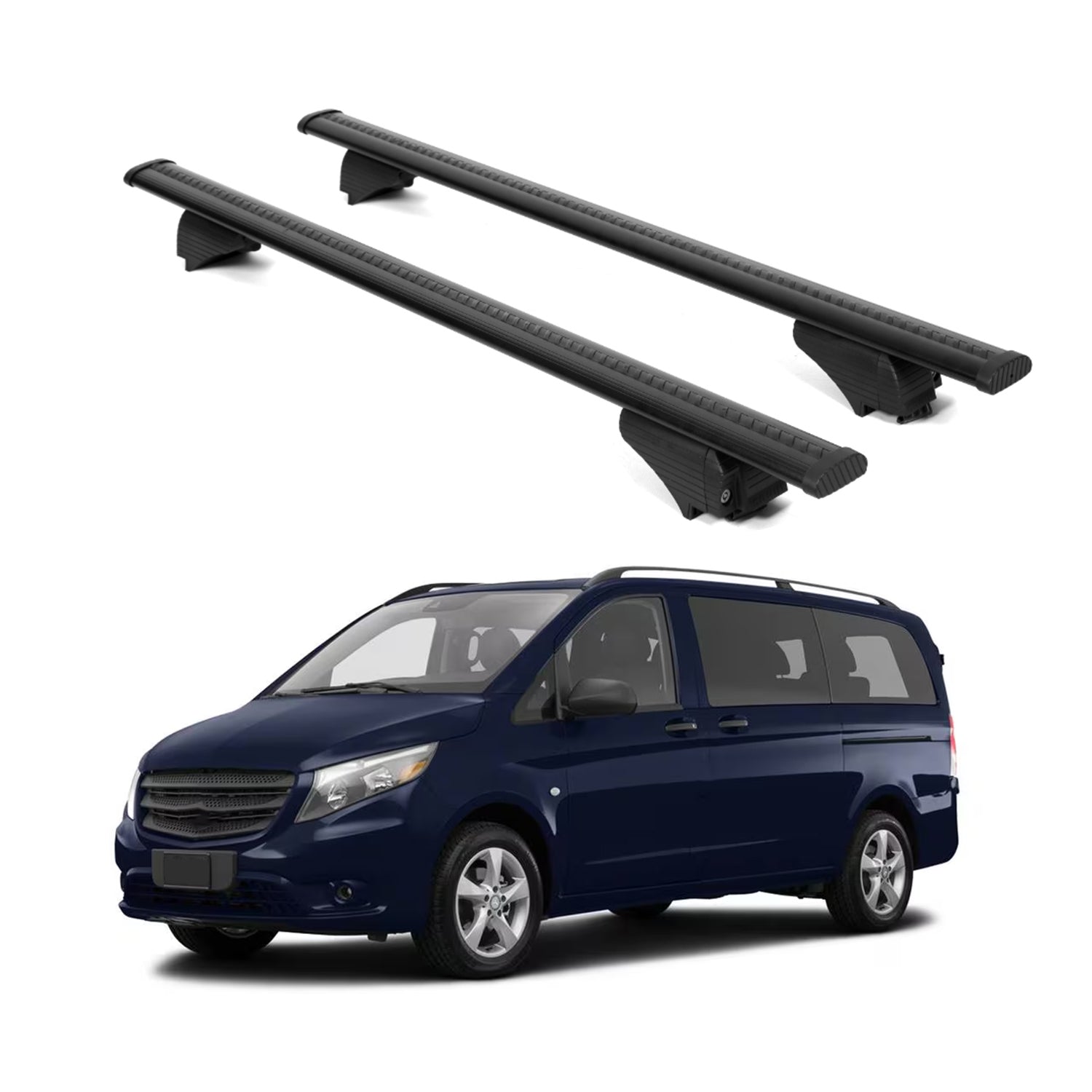 ERKUL Roof Rack Crossbars For MERCEDES-BENZ METRIS 2016-2023