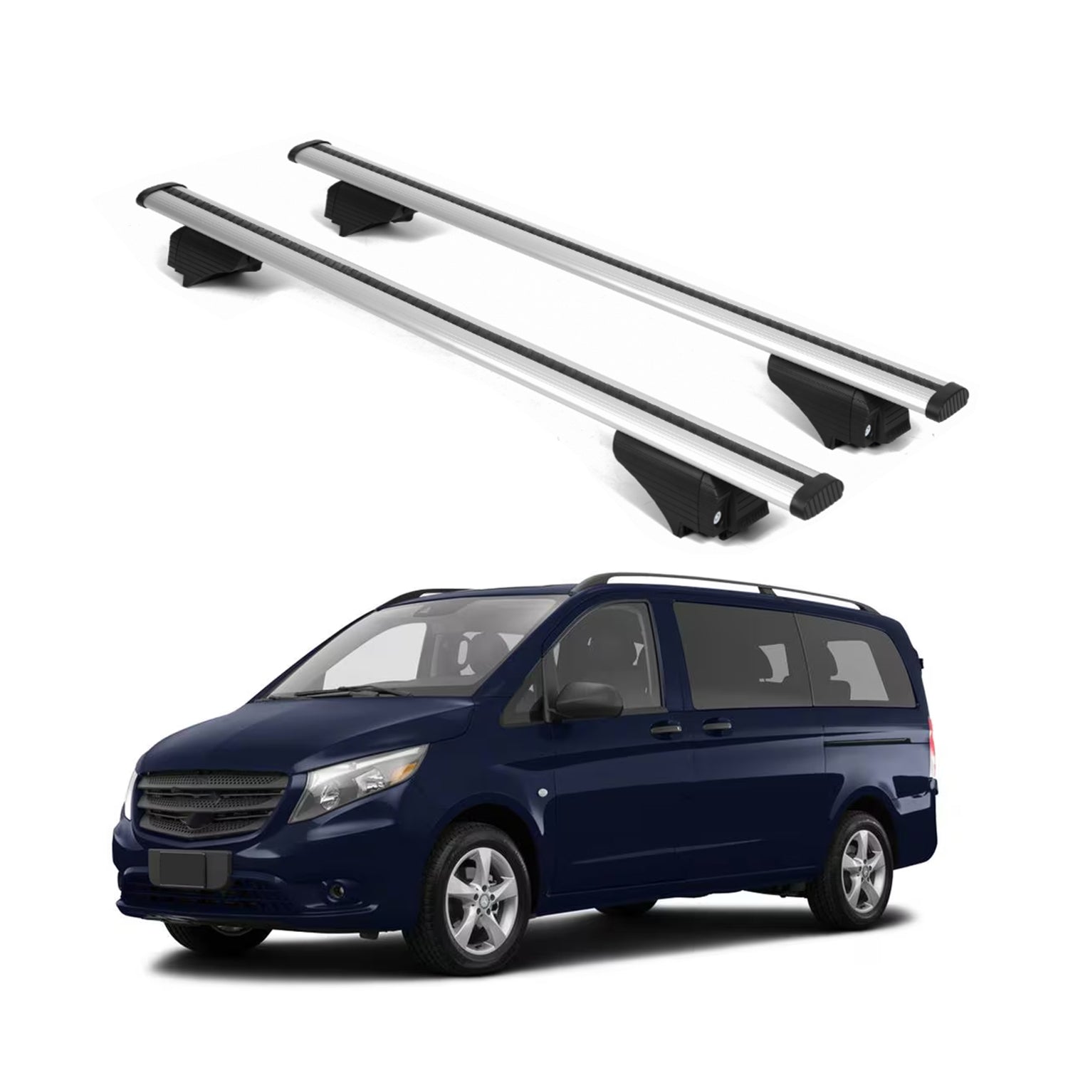 ERKUL Roof Rack Crossbars For MERCEDES-BENZ METRIS 2016-2023