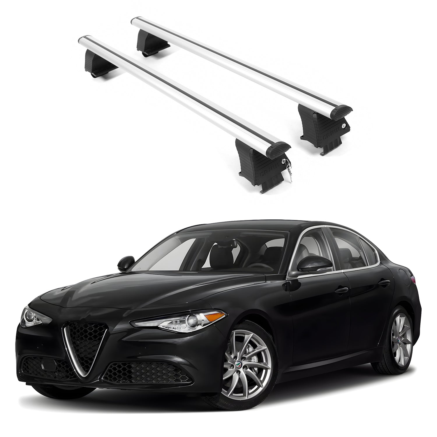 ERKUL Roof Rack Crossbars For ALFA ROMEO GIULIA 2017-2026