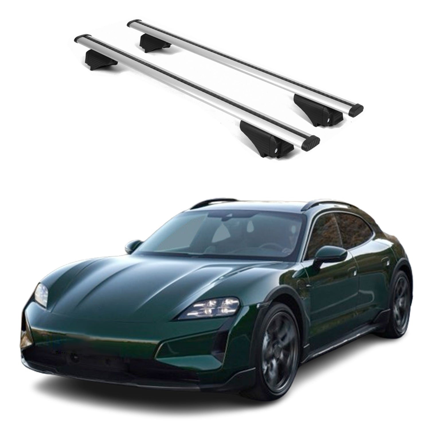 ERKUL Roof Rack Crossbars For PORSCHE TAYCAN CROSS TURISMO 2020-2026