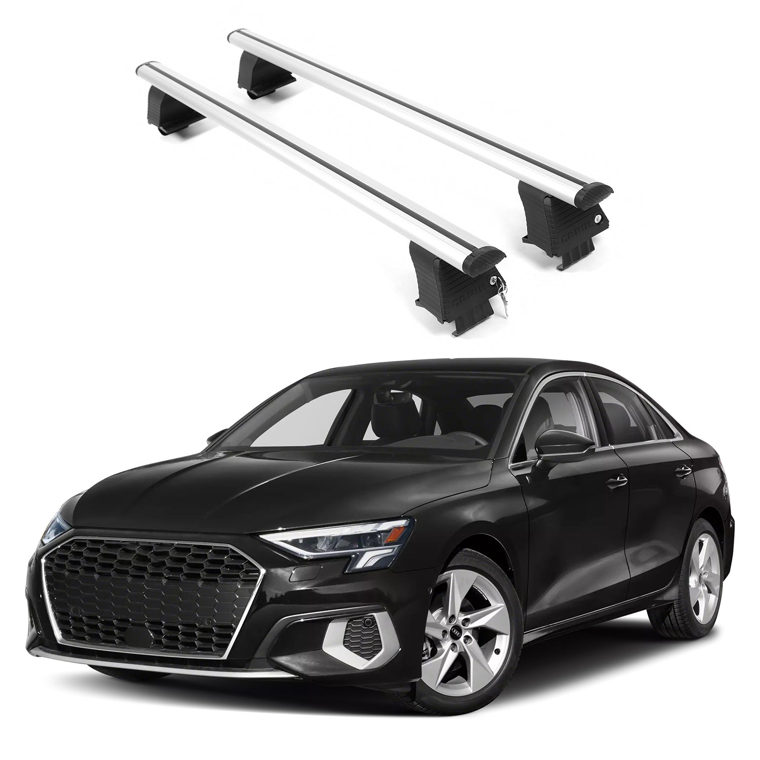 ERKUL Roof Rack Crossbars For AUDI A3 2022-2026