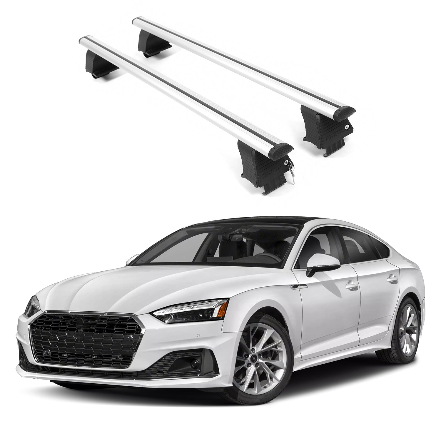 ERKUL Roof Rack Crossbars For AUDI A5 SPORTBACK 2018-2025