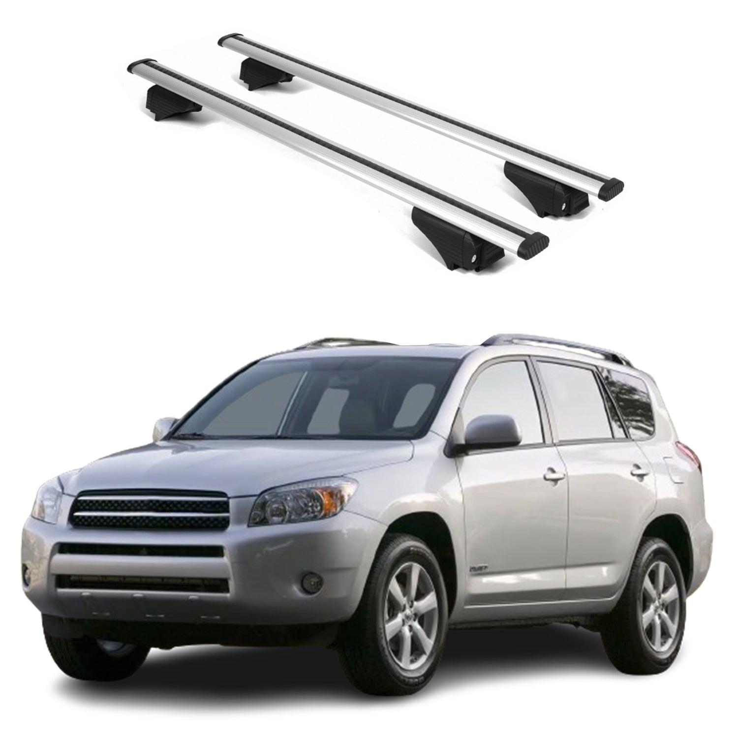 ERKUL Roof Rack Crossbars For TOYOTA RAV4 2007-2012