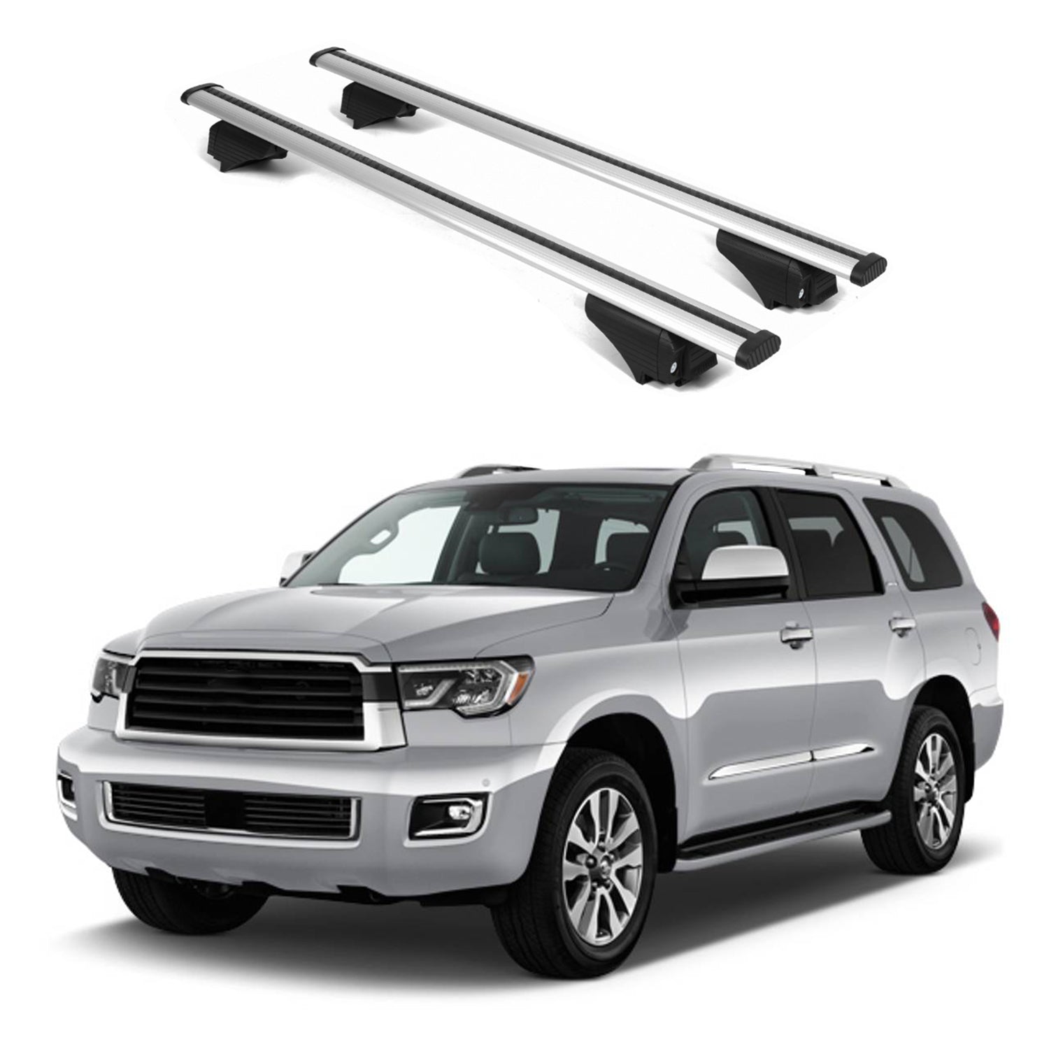 ERKUL Roof Rack Crossbars For TOYOTA SEQUOIA 2008-2022