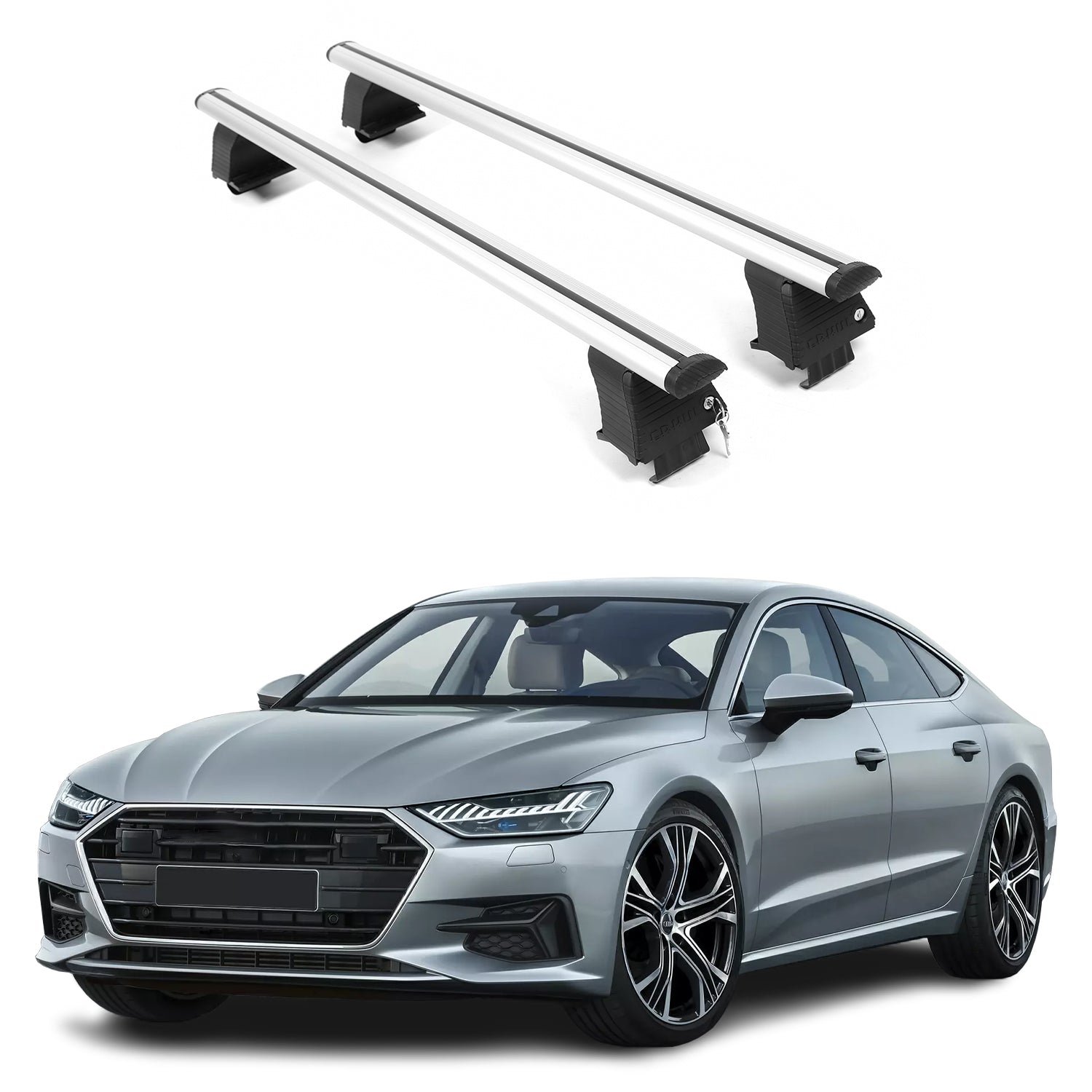 ERKUL Roof Rack Crossbars For AUDI A7 2019-2025