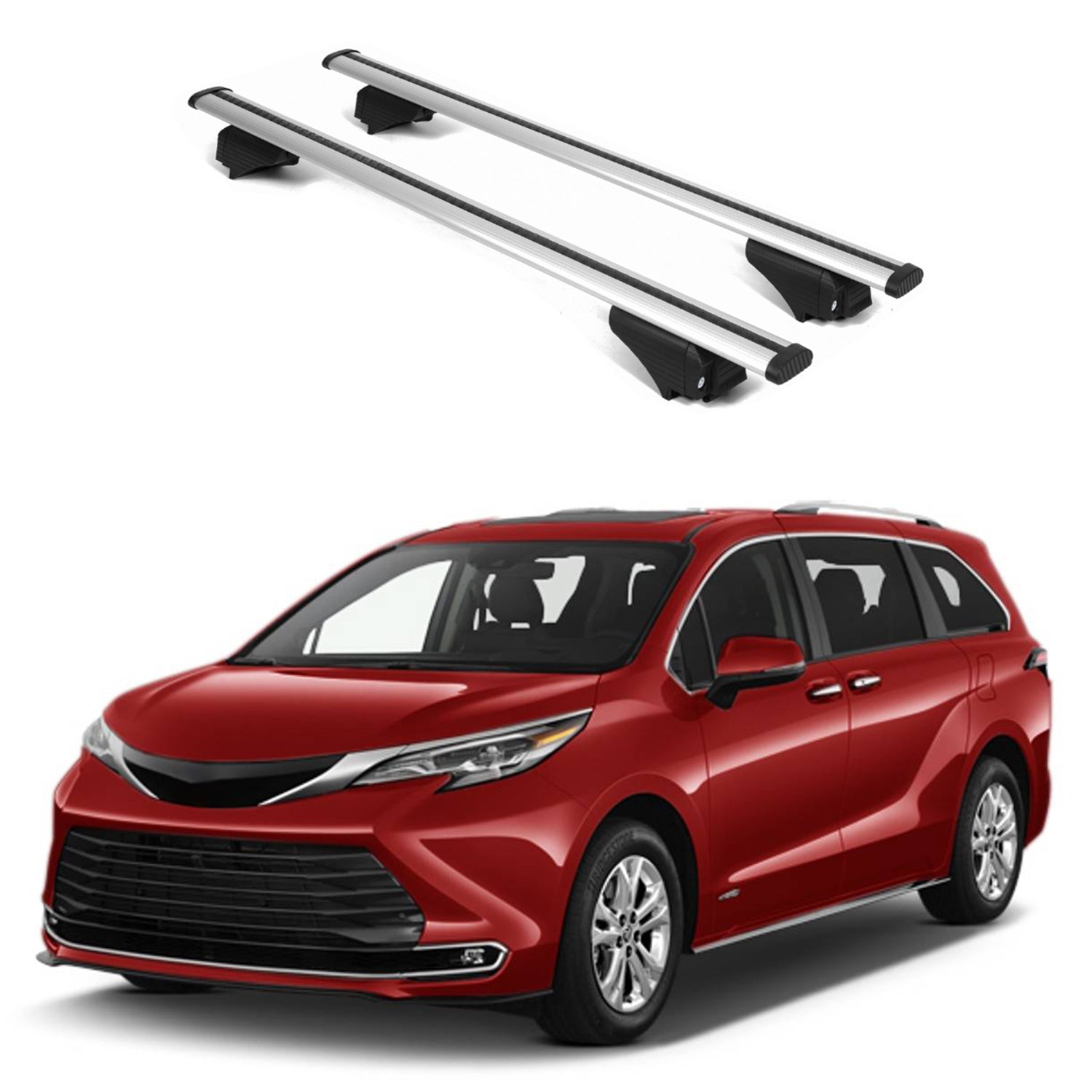 ERKUL Roof Rack Crossbars For TOYOTA SIENNA 2021-2026