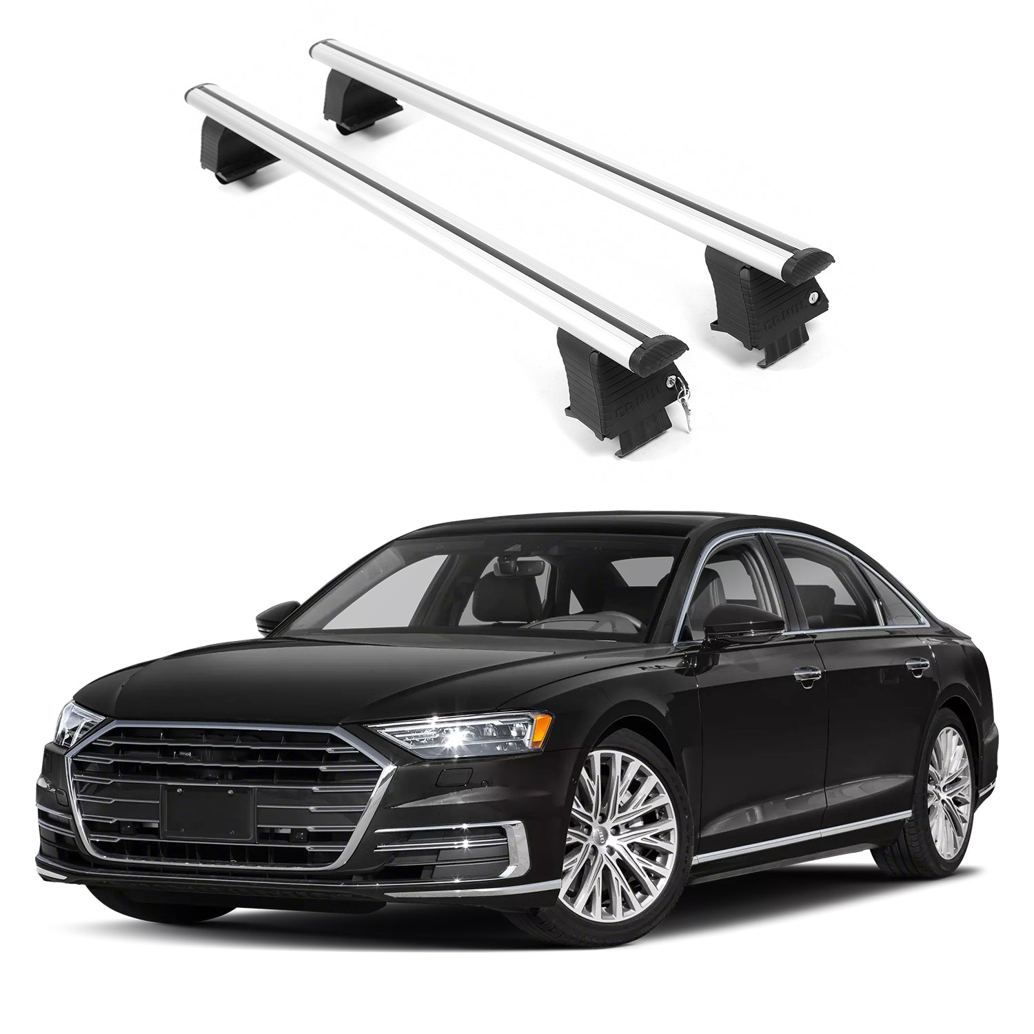 ERKUL Roof Rack Crossbars For AUDI A8 2019-2026