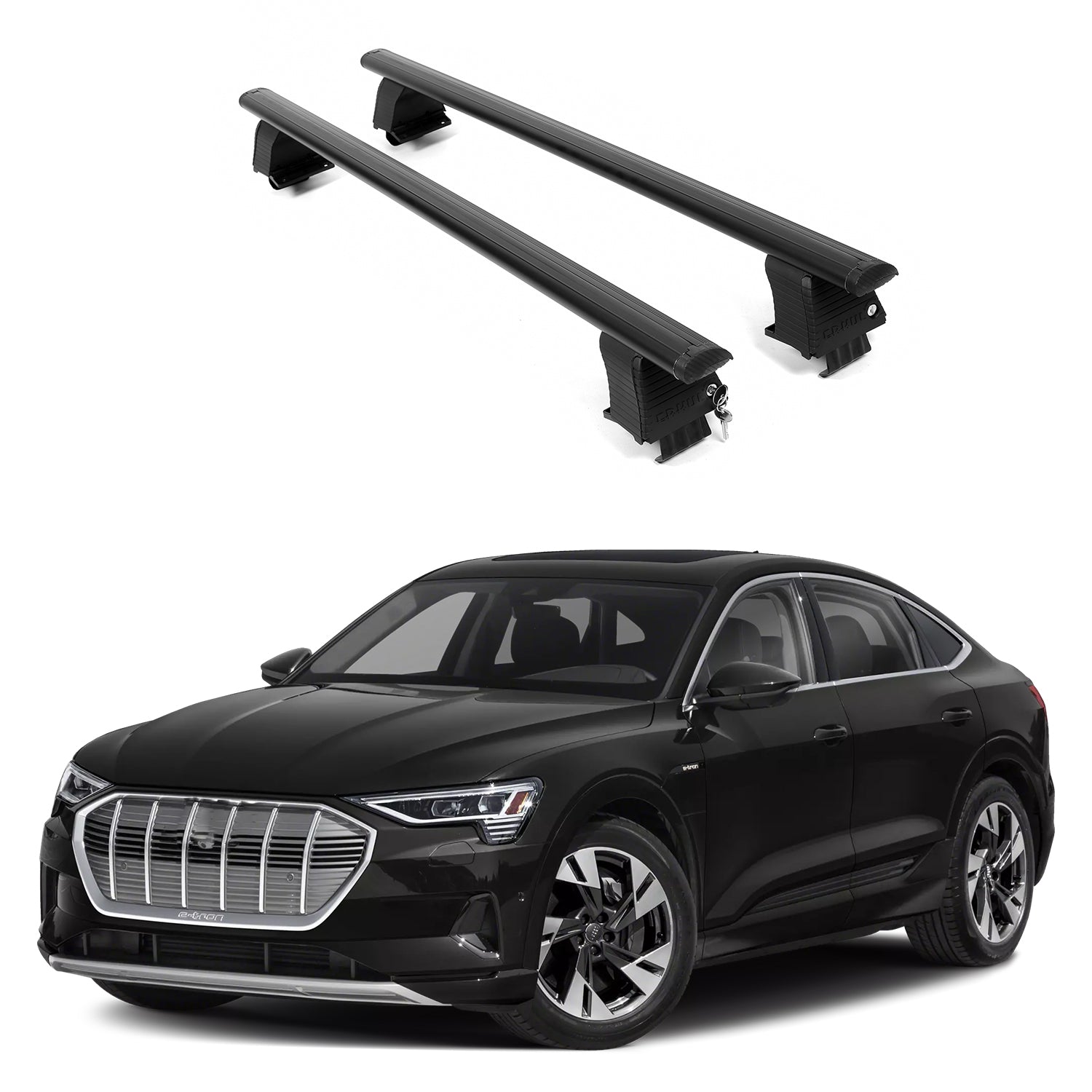 ERKUL Roof Rack Crossbars For AUDI E-TRON 2019-2023