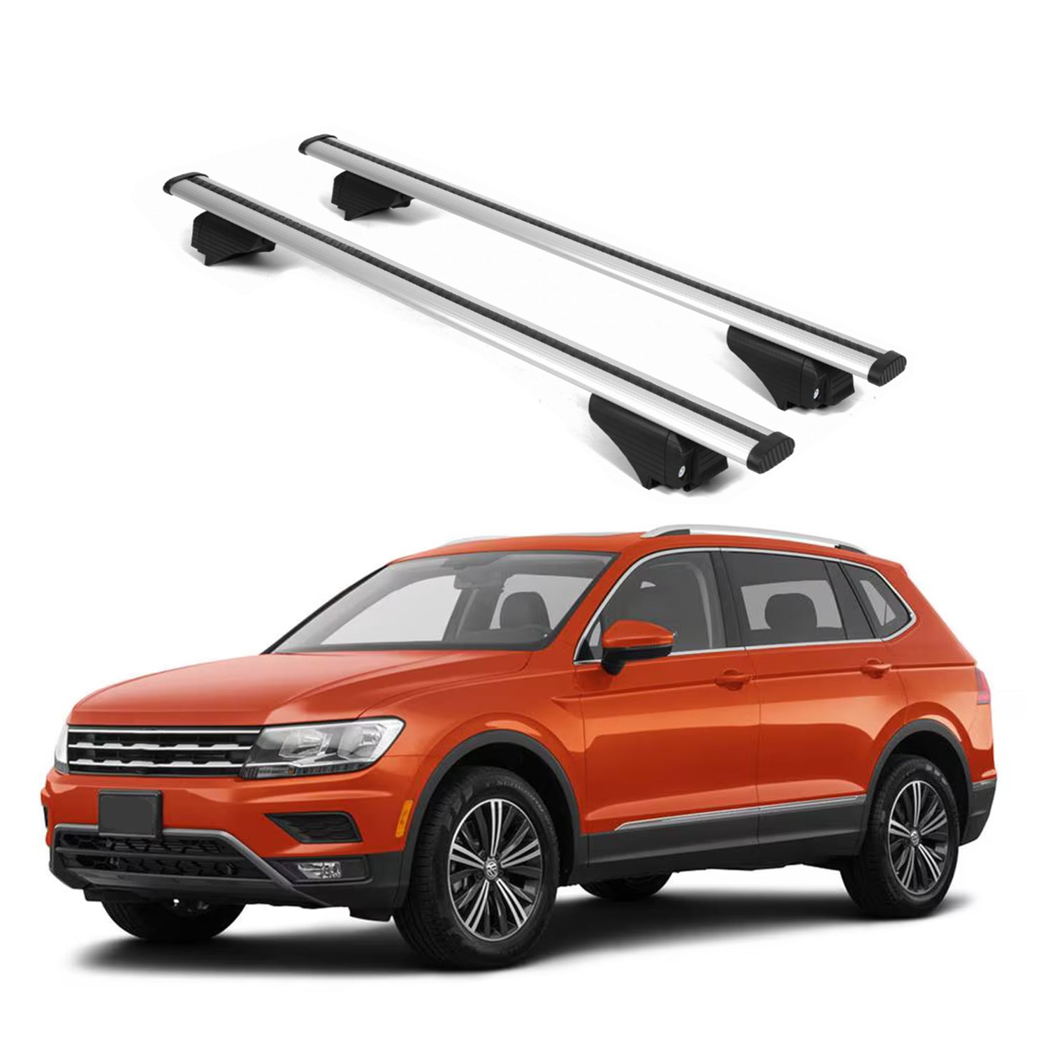 ERKUL Roof Rack Crossbars For VOLKSWAGEN TIGUAN 2018-2024