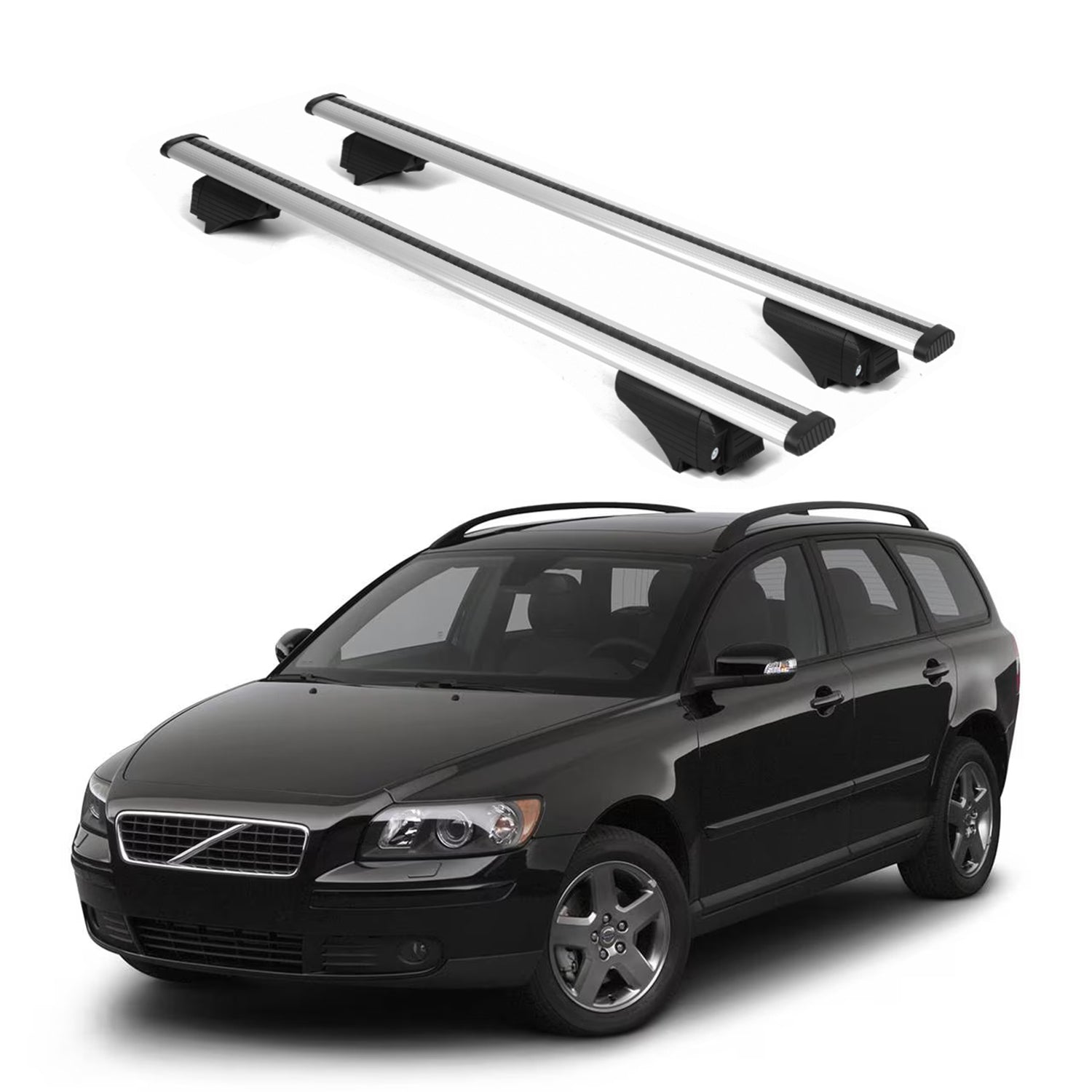 ERKUL Roof Rack Crossbars For VOLVO V50 2005-2011