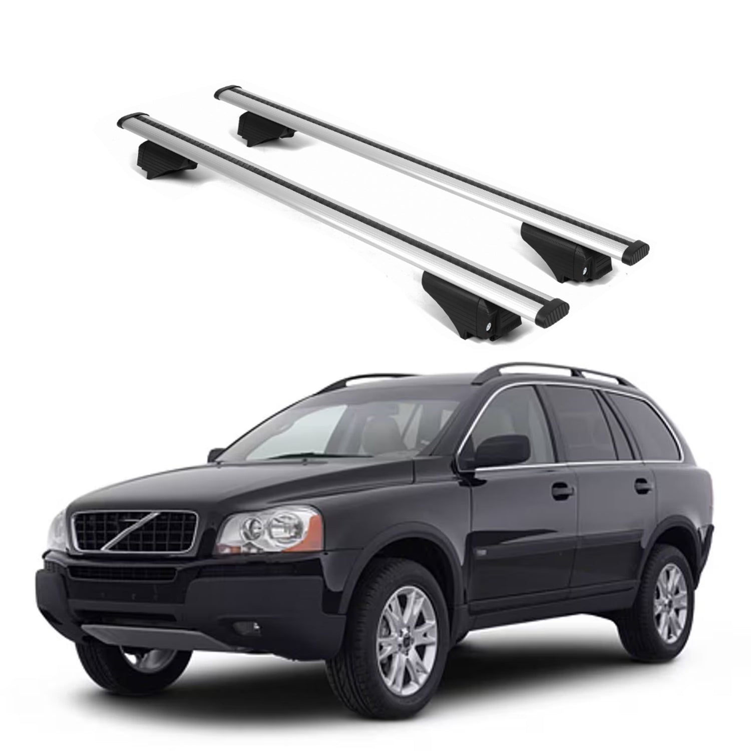 ERKUL Roof Rack Crossbars For VOLVO XC90 2003-2014