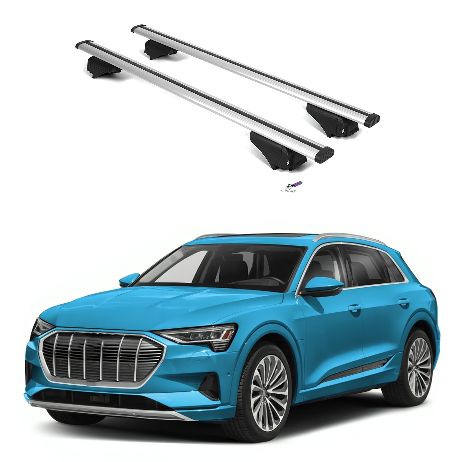 ERKUL Roof Rack Crossbars For AUDI E-TRON 2019-2023
