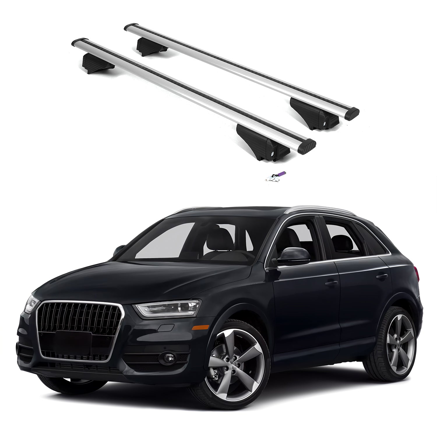 ERKUL Roof Rack Crossbars For AUDI Q3 2015-2018
