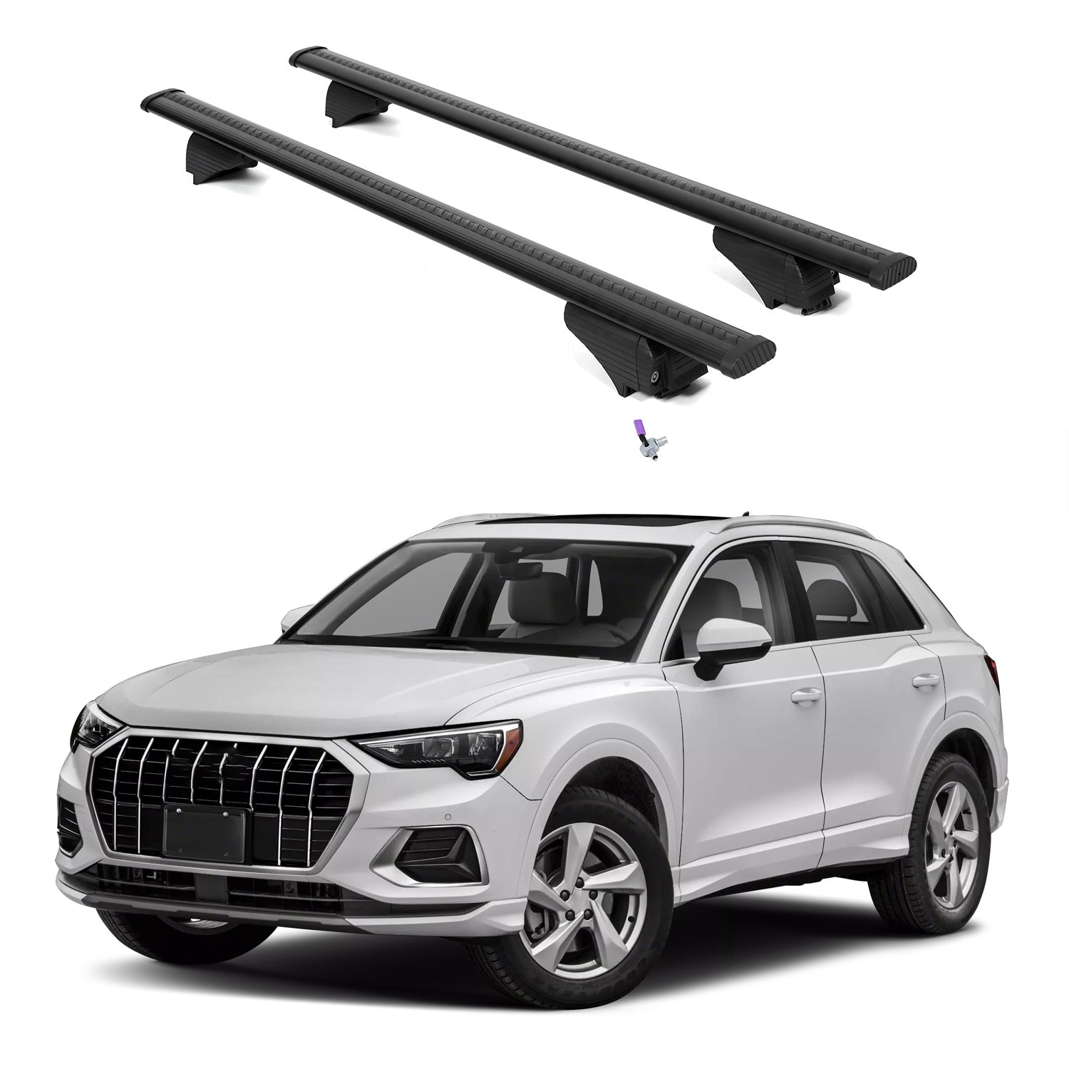 ERKUL Roof Rack Crossbars For AUDI Q3 2019-2025