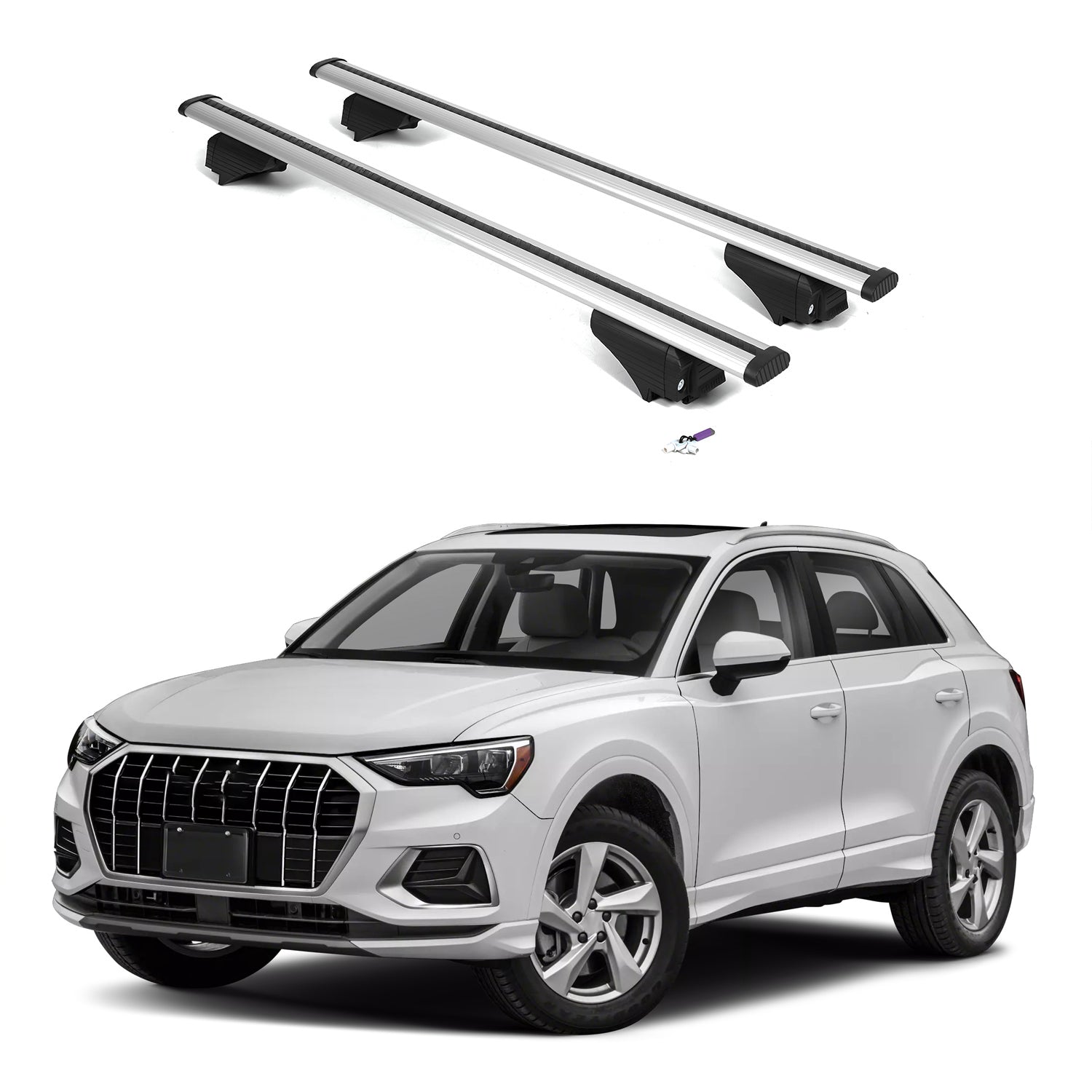 ERKUL Roof Rack Crossbars For AUDI Q3 2019-2025