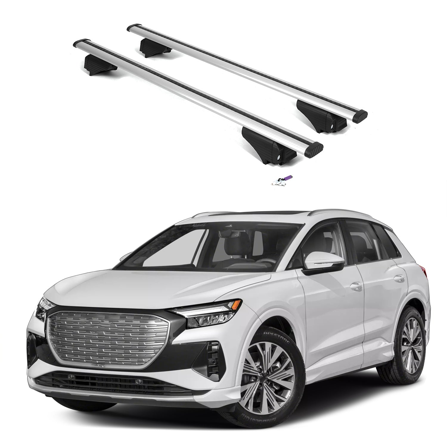 ERKUL Roof Rack Crossbars For AUDI Q4 E-TRON 2022-2026