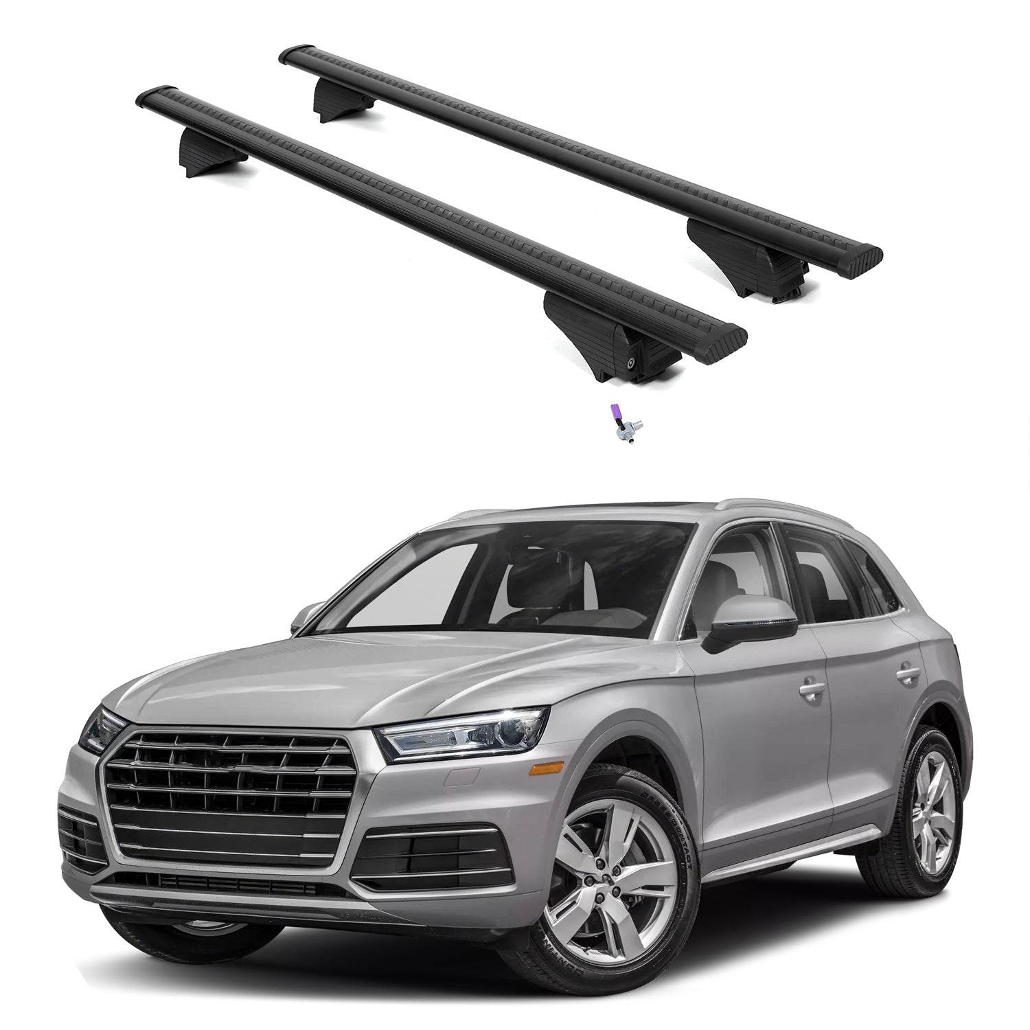 ERKUL Roof Rack Crossbars For AUDI Q5 2018-2026