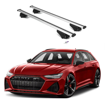 ERKUL Roof Rack Crossbars For AUDI RS6 AVANT 2021-2026