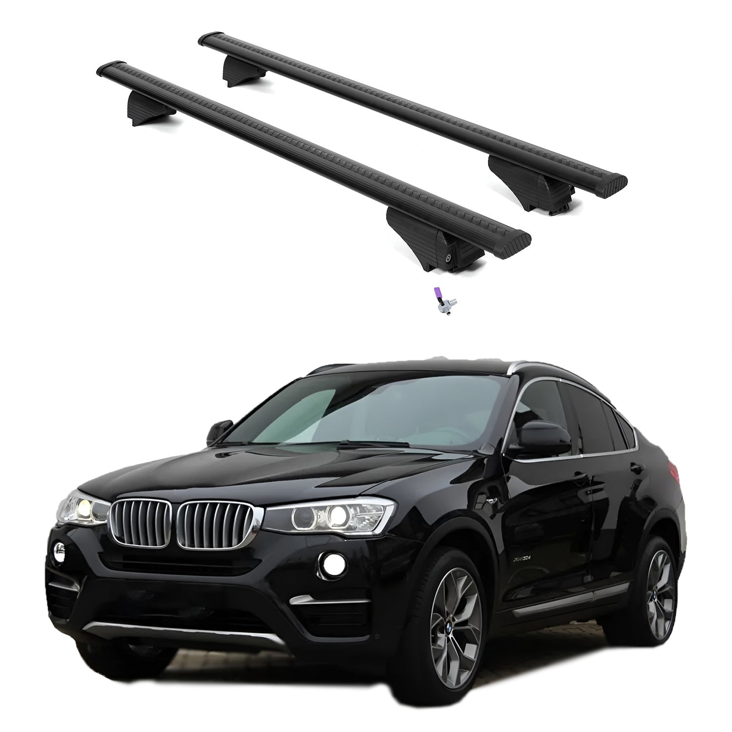 ERKUL Roof Rack Crossbars For BMW X4 2014-2018