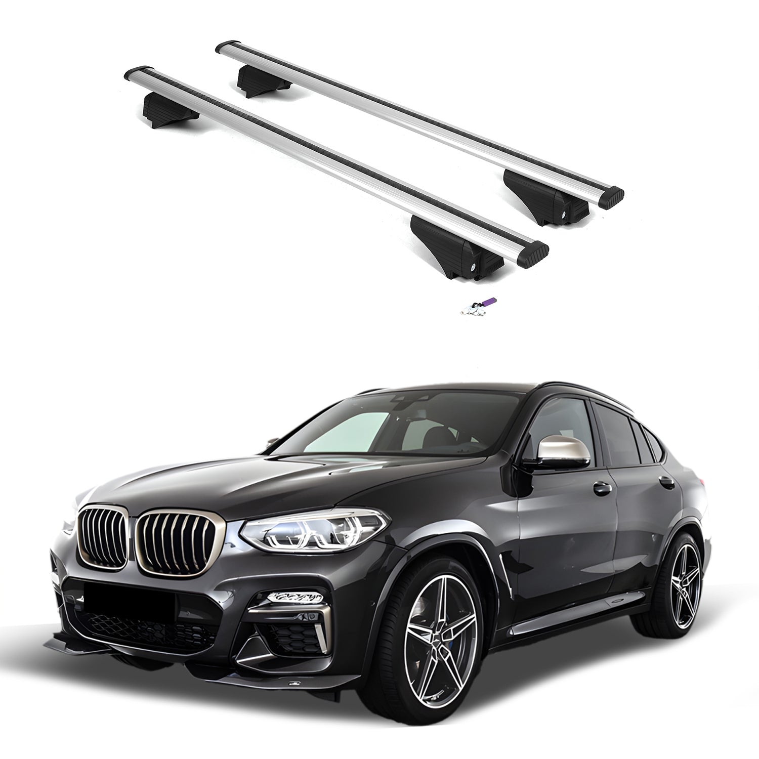 ERKUL Roof Rack Crossbars For BMW X4 2019-2025