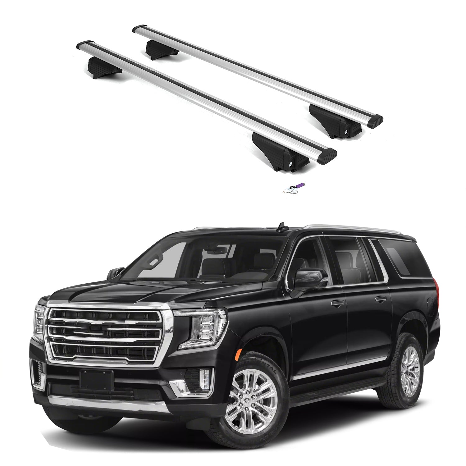 ERKUL Roof Rack Crossbars For GMC YUKON / YUKON XL 2021-2026