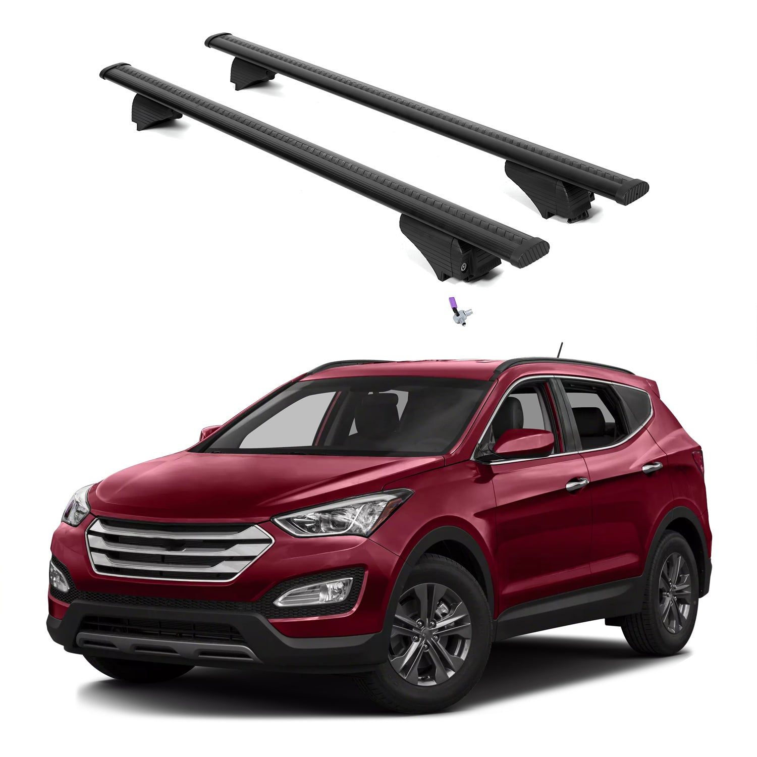 ERKUL Roof Rack Crossbars For HYUNDAI SANTA FE 2013-2018