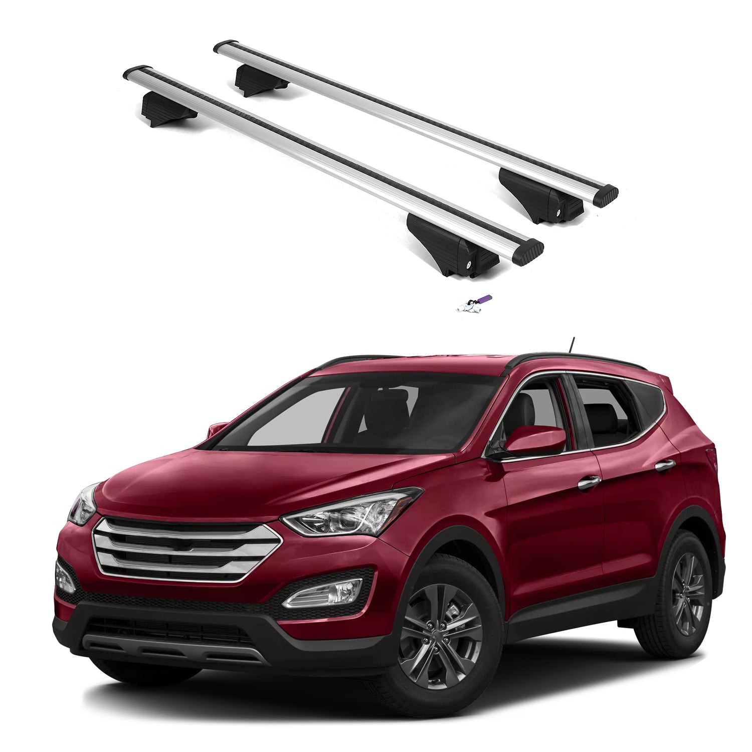 ERKUL Roof Rack Crossbars For HYUNDAI SANTA FE 2013-2018