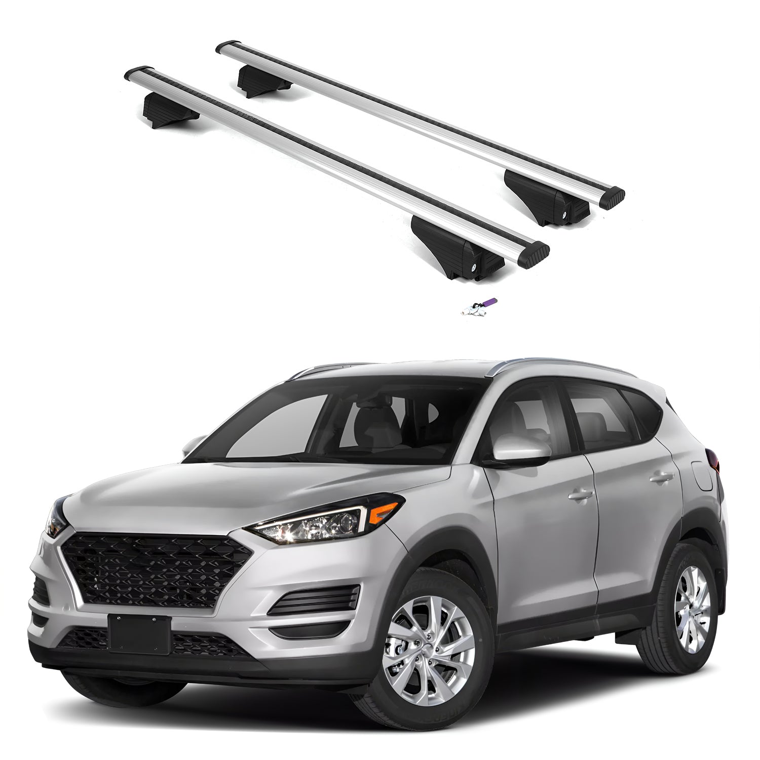 ERKUL Roof Rack Crossbars For HYUNDAI TUCSON 2016-2021