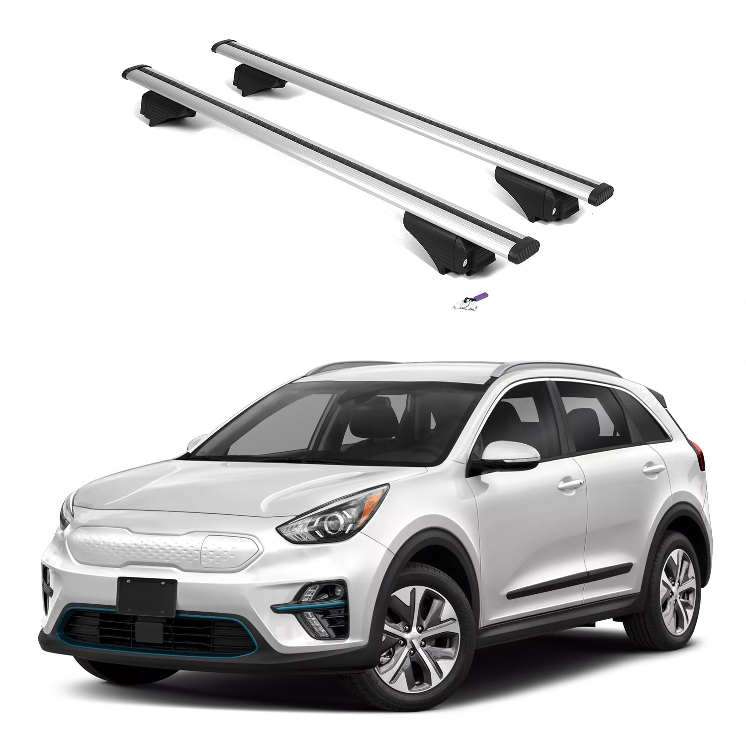 ERKUL Roof Rack Crossbars For KIA NIRO EV 2019-2022