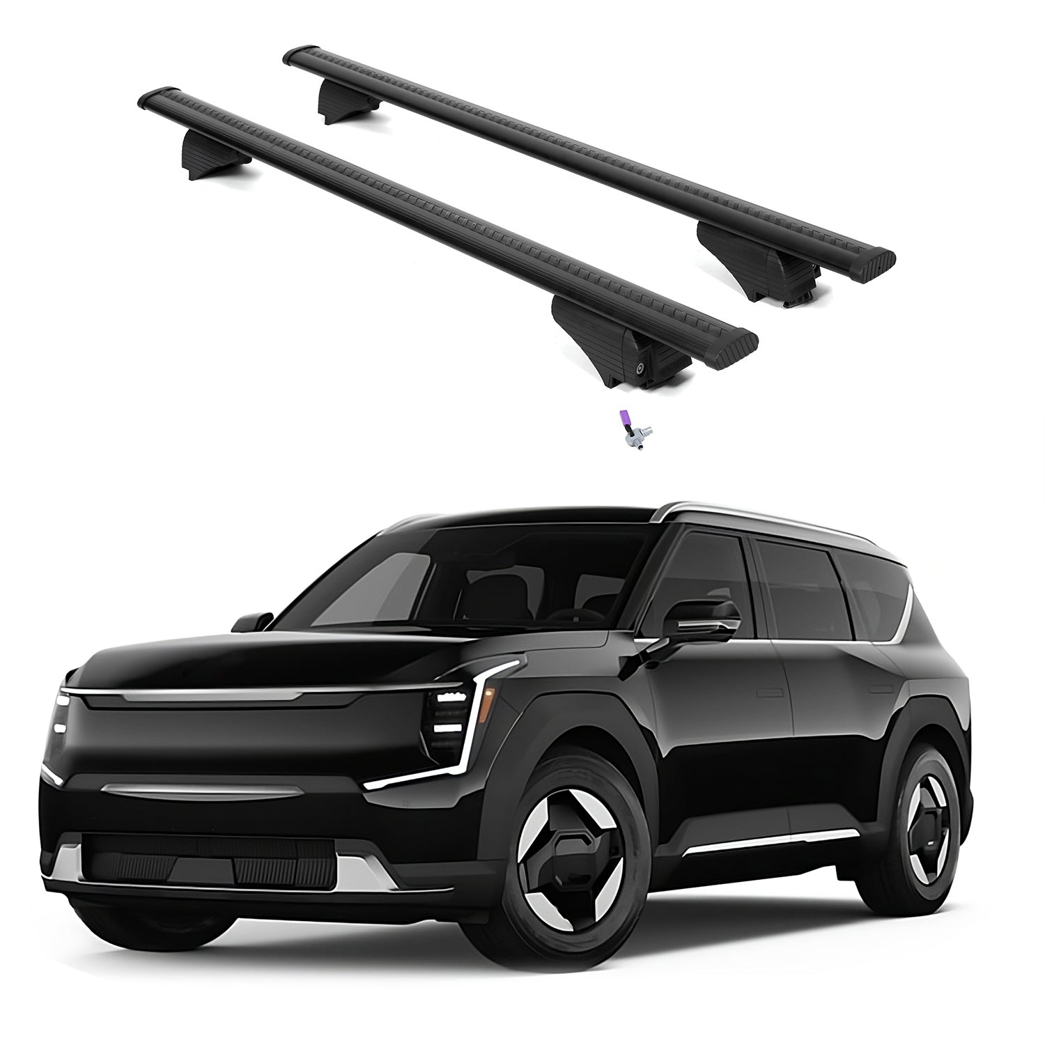 ERKUL Roof Rack Crossbars For KIA EV9 2024-2026