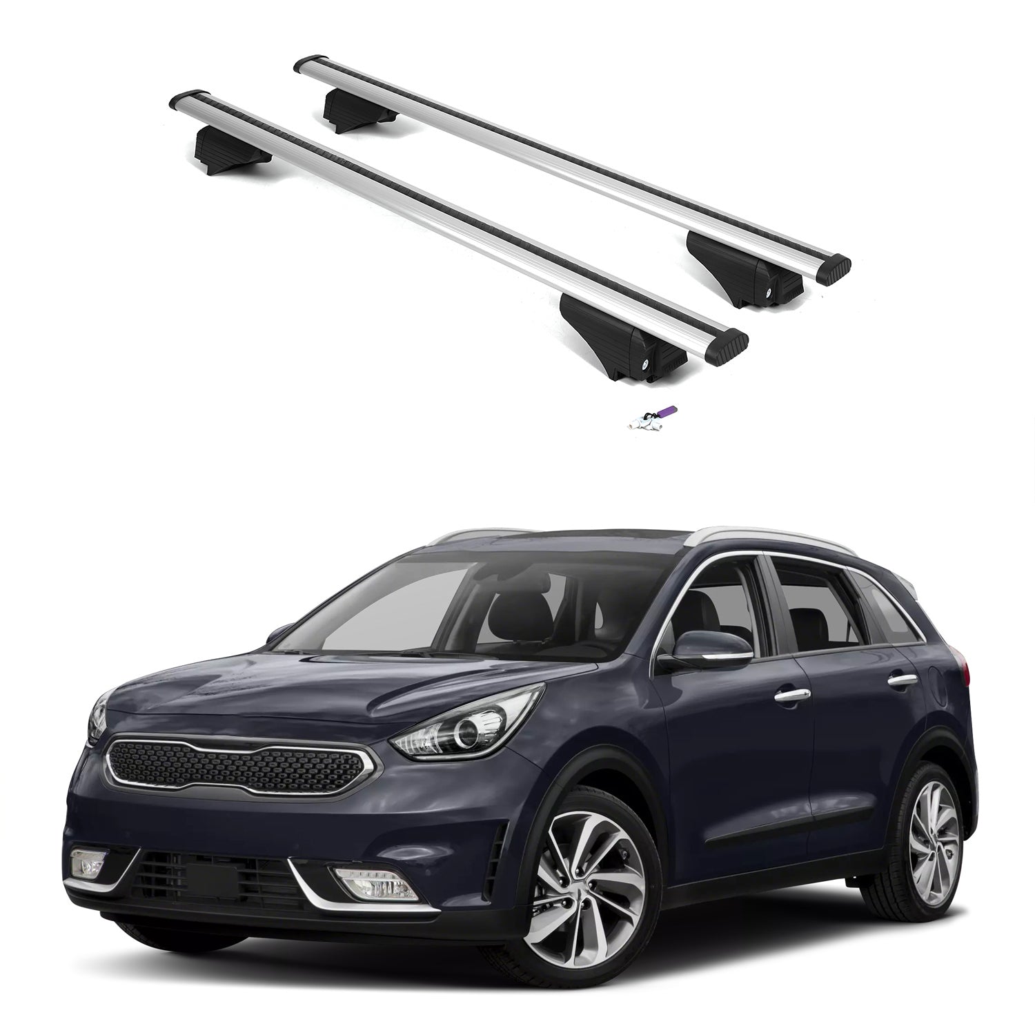 ERKUL Roof Rack Crossbars For KIA NIRO 2016-2022