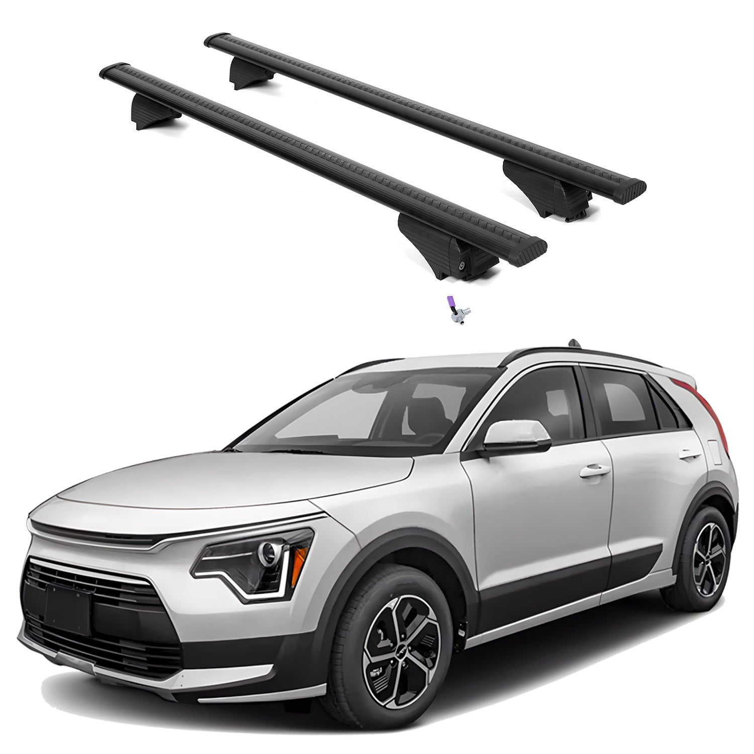 ERKUL Roof Rack Crossbars For KIA NIRO 2023-2026