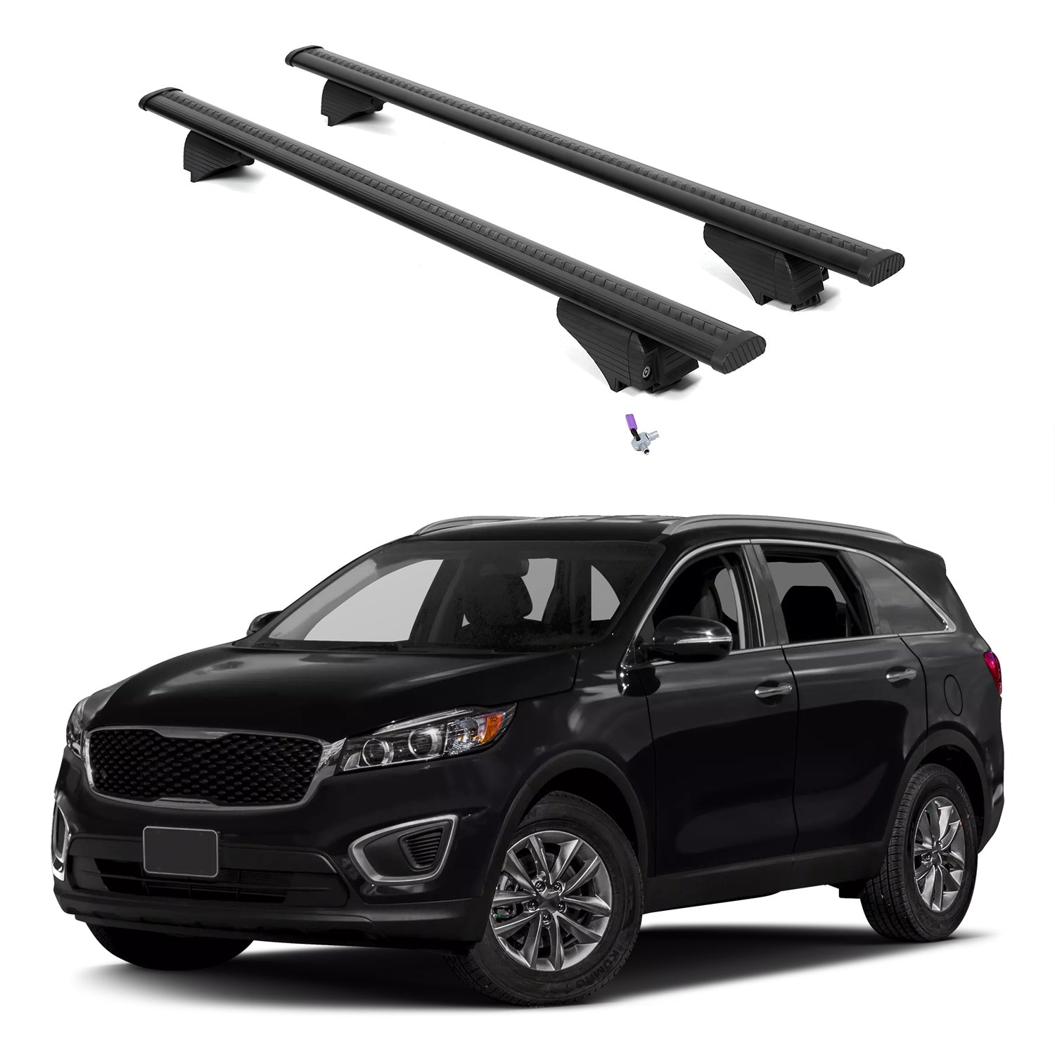 ERKUL Roof Rack Crossbars For KIA SORENTO 2016-2020