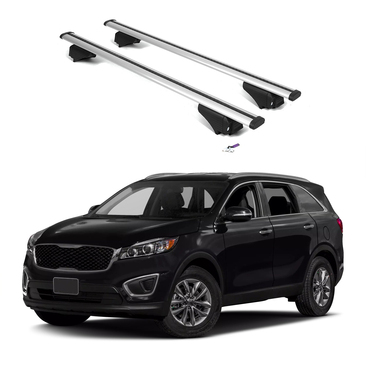 ERKUL Roof Rack Crossbars For KIA SORENTO 2016-2020