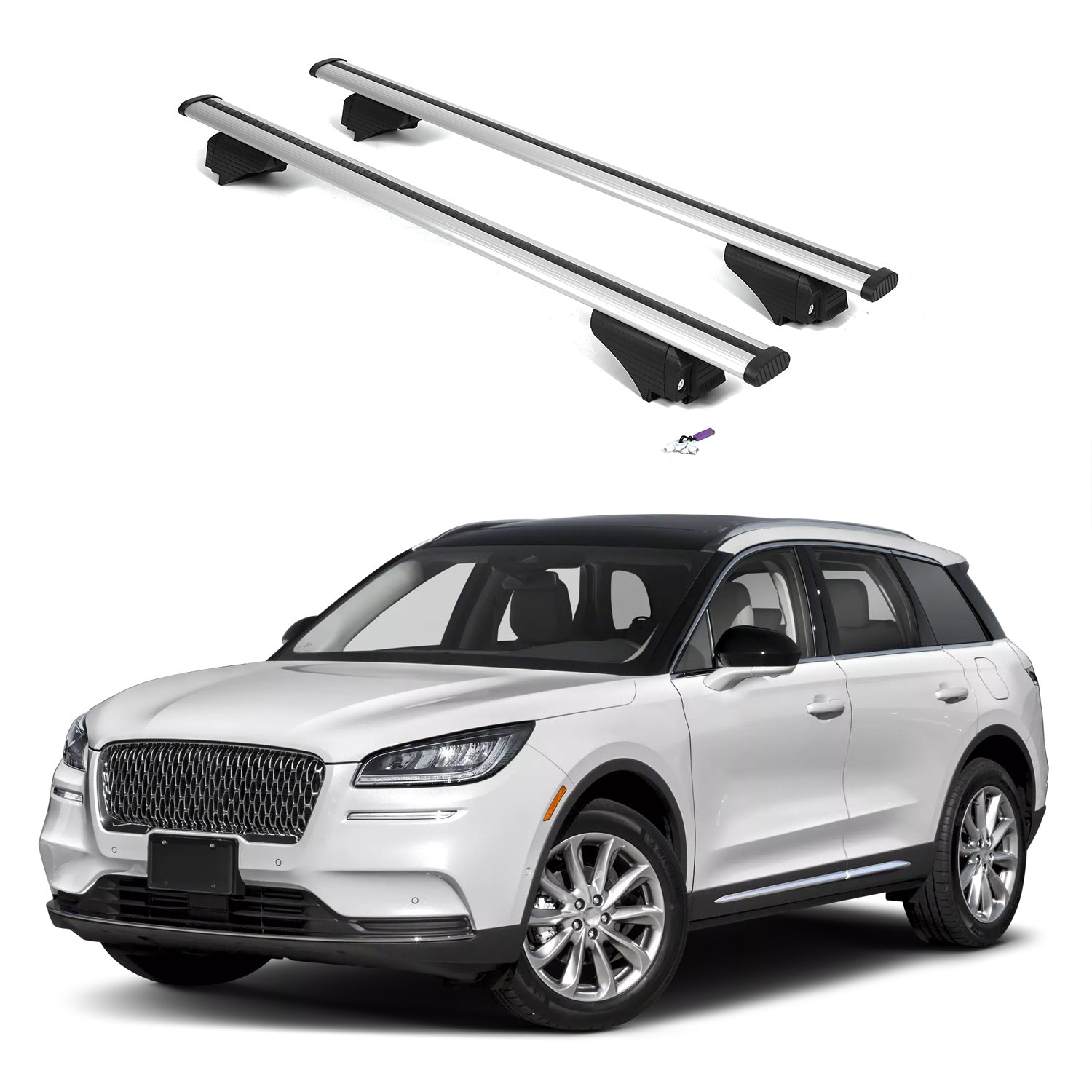 ERKUL Roof Rack Crossbars For LINCOLN CORSAIR 2020-2026
