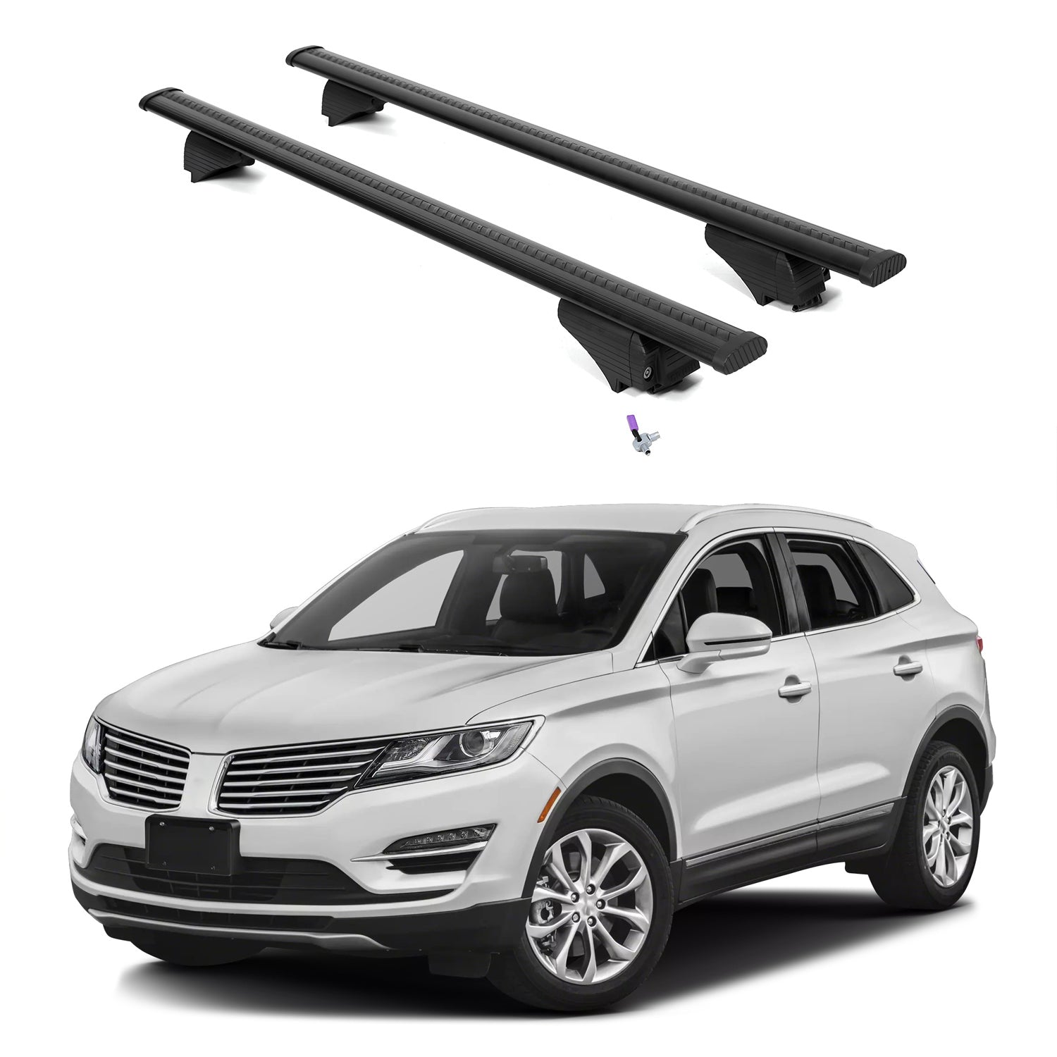 ERKUL Roof Rack Crossbars For LINCOLN MKC 2015-2019