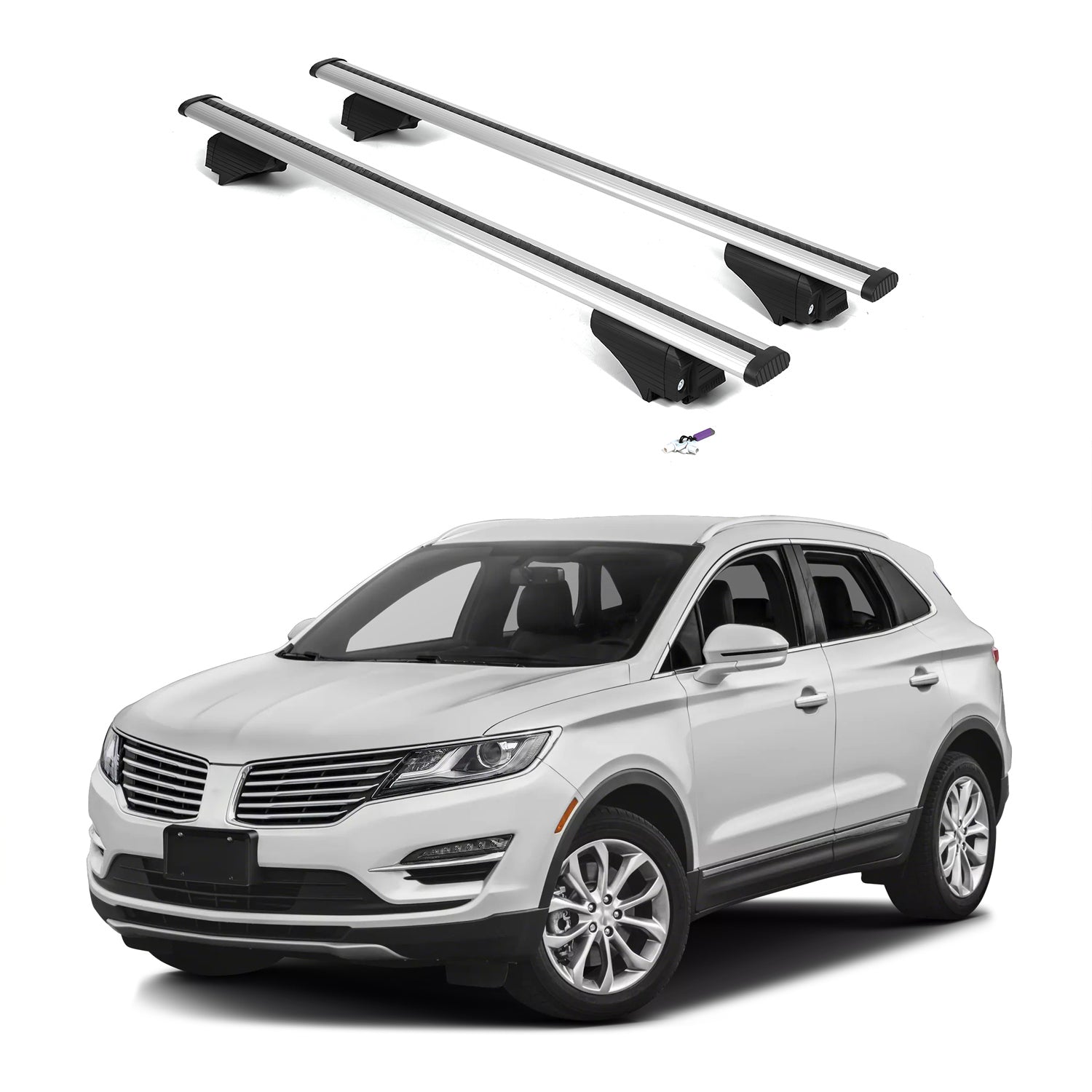 ERKUL Roof Rack Crossbars For LINCOLN MKC 2015-2019