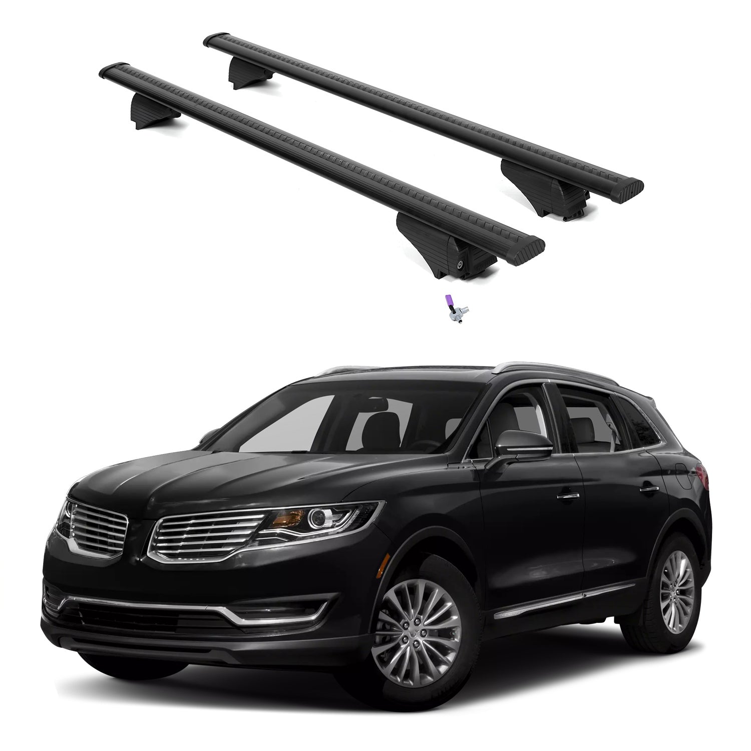 ERKUL Roof Rack Crossbars For LINCOLN MKX 2016-2018