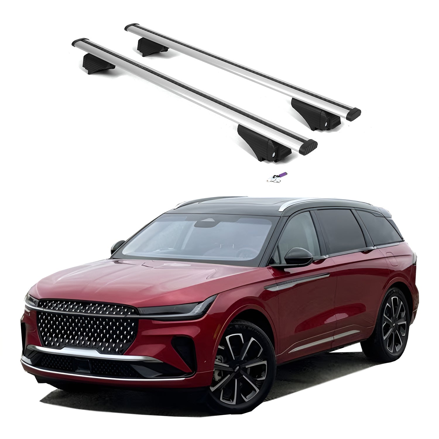 ERKUL Roof Rack Crossbars For LINCOLN NAUTILUS 2024-2025
