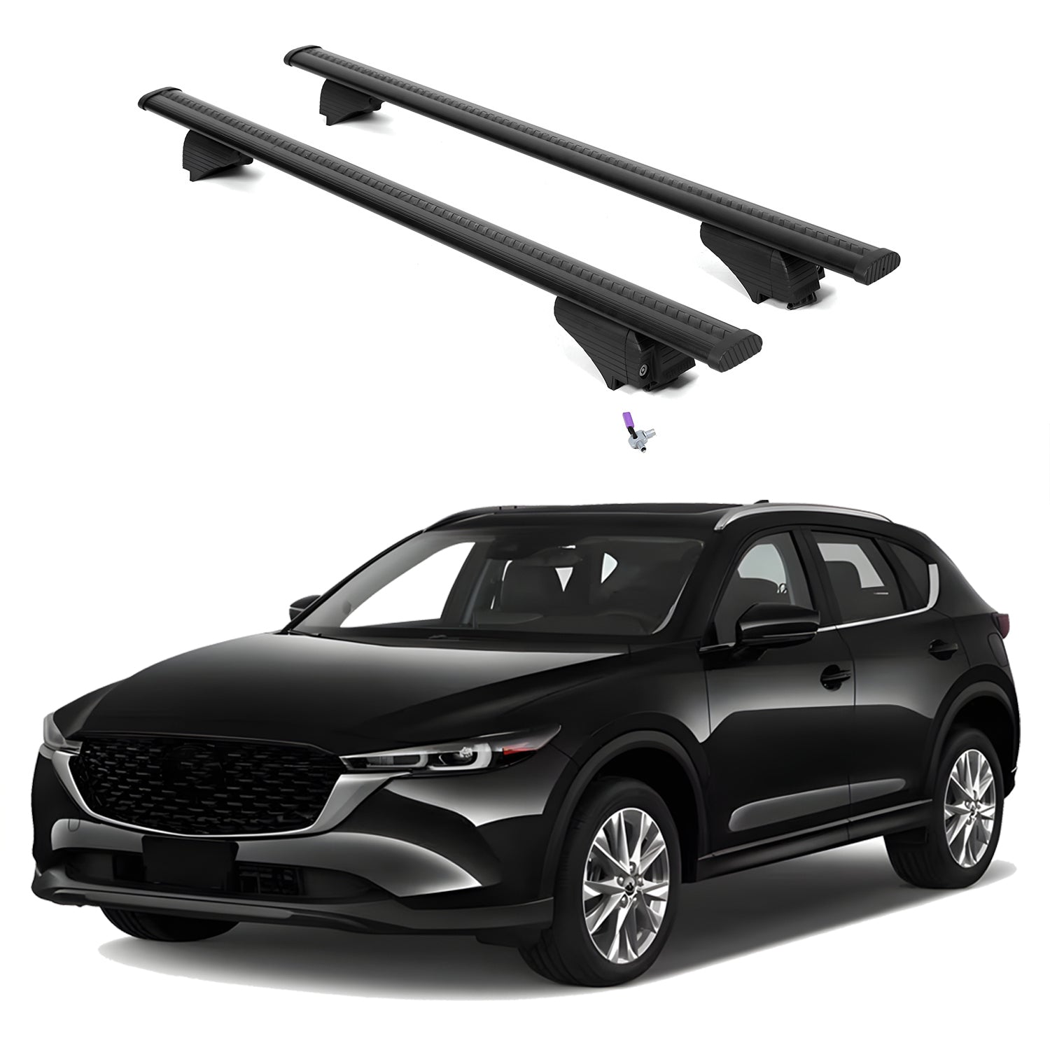 ERKUL Roof Rack Crossbars For MAZDA CX-5 2017-2025