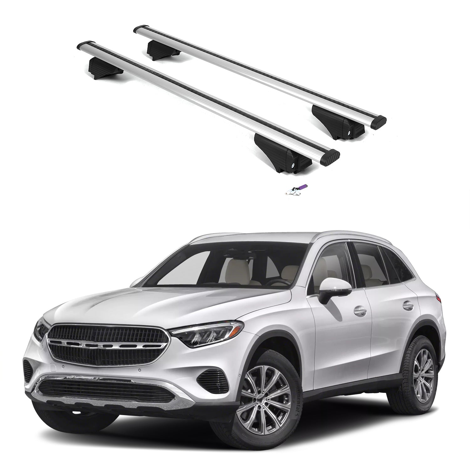 ERKUL Roof Rack Crossbars For MERCEDES-BENZ GLC300 2023-2026