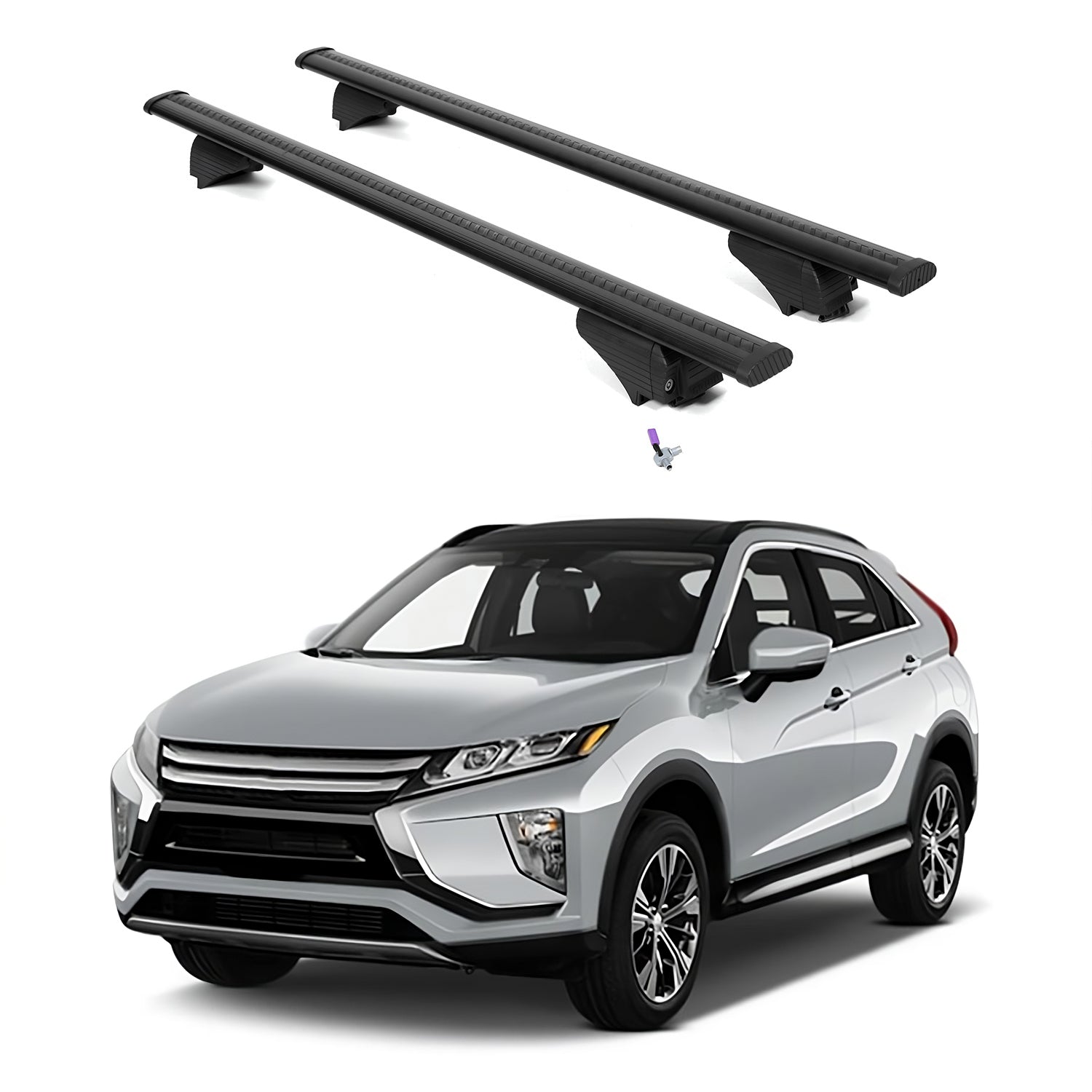 ERKUL Roof Rack Crossbars For MITSUBISHI ECLIPSE CROSS 2018-2026