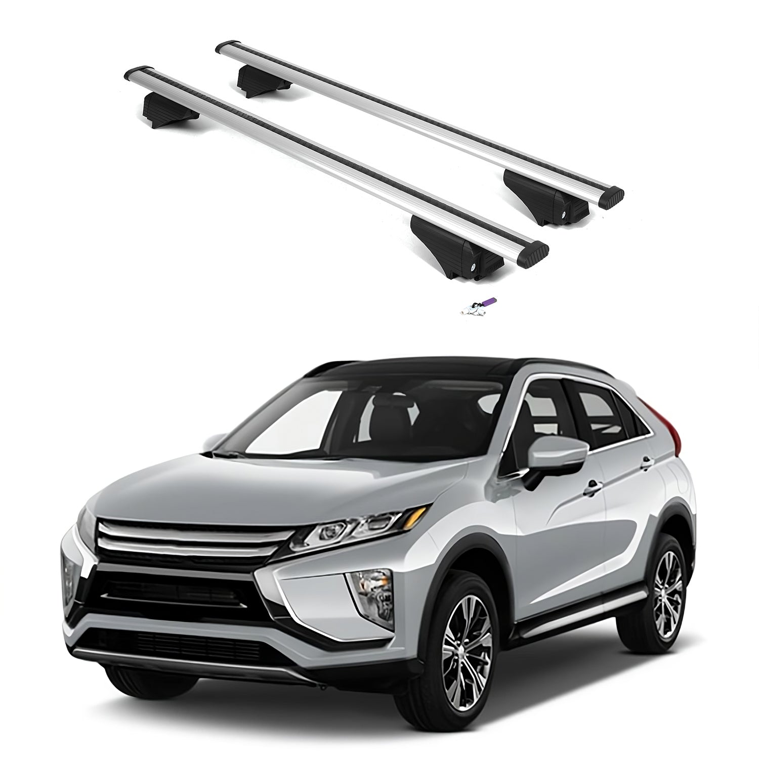 ERKUL Roof Rack Crossbars For MITSUBISHI ECLIPSE CROSS 2018-2026